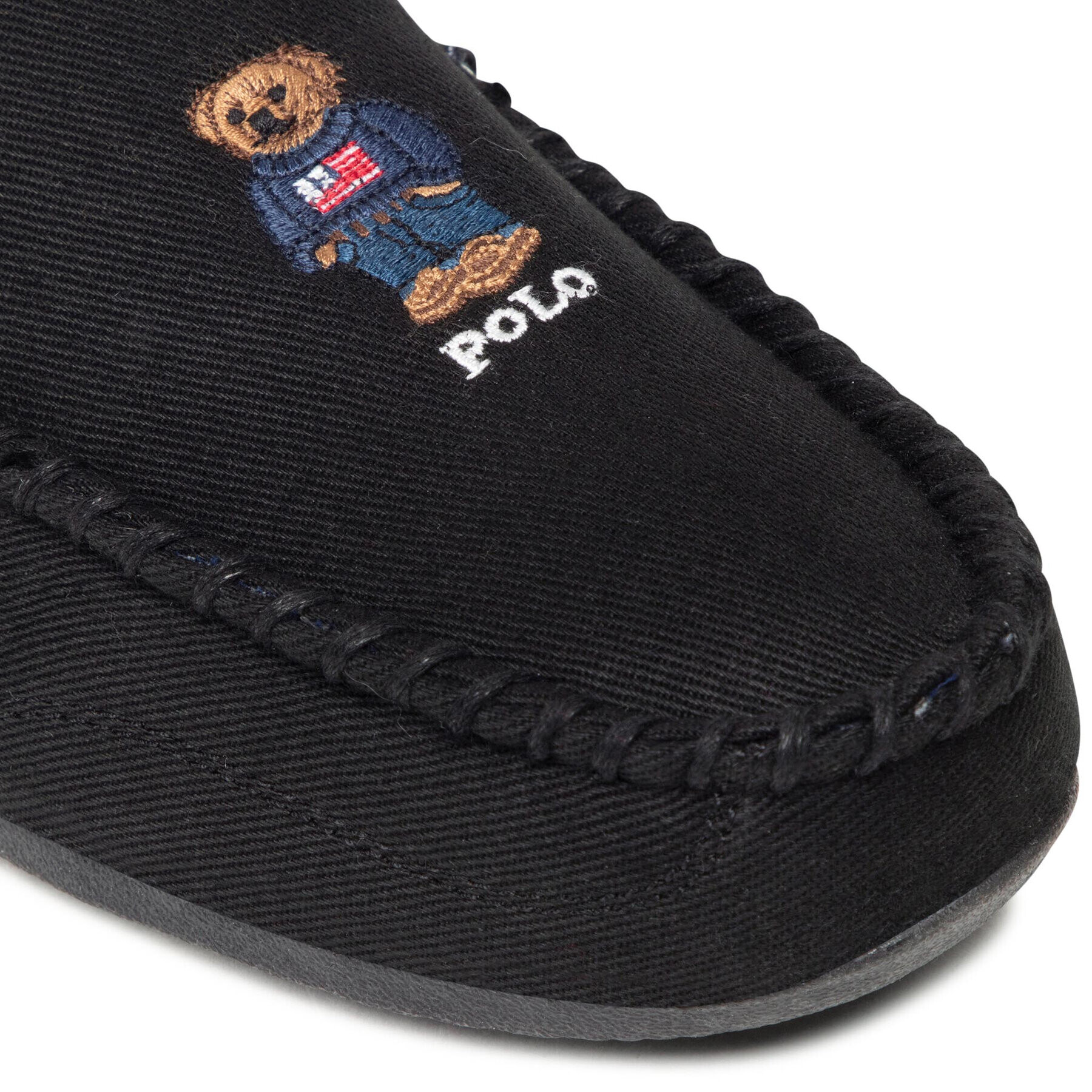 Polo Ralph Lauren Мокасини Declan Bear RF103569 Черен - Pepit.bg