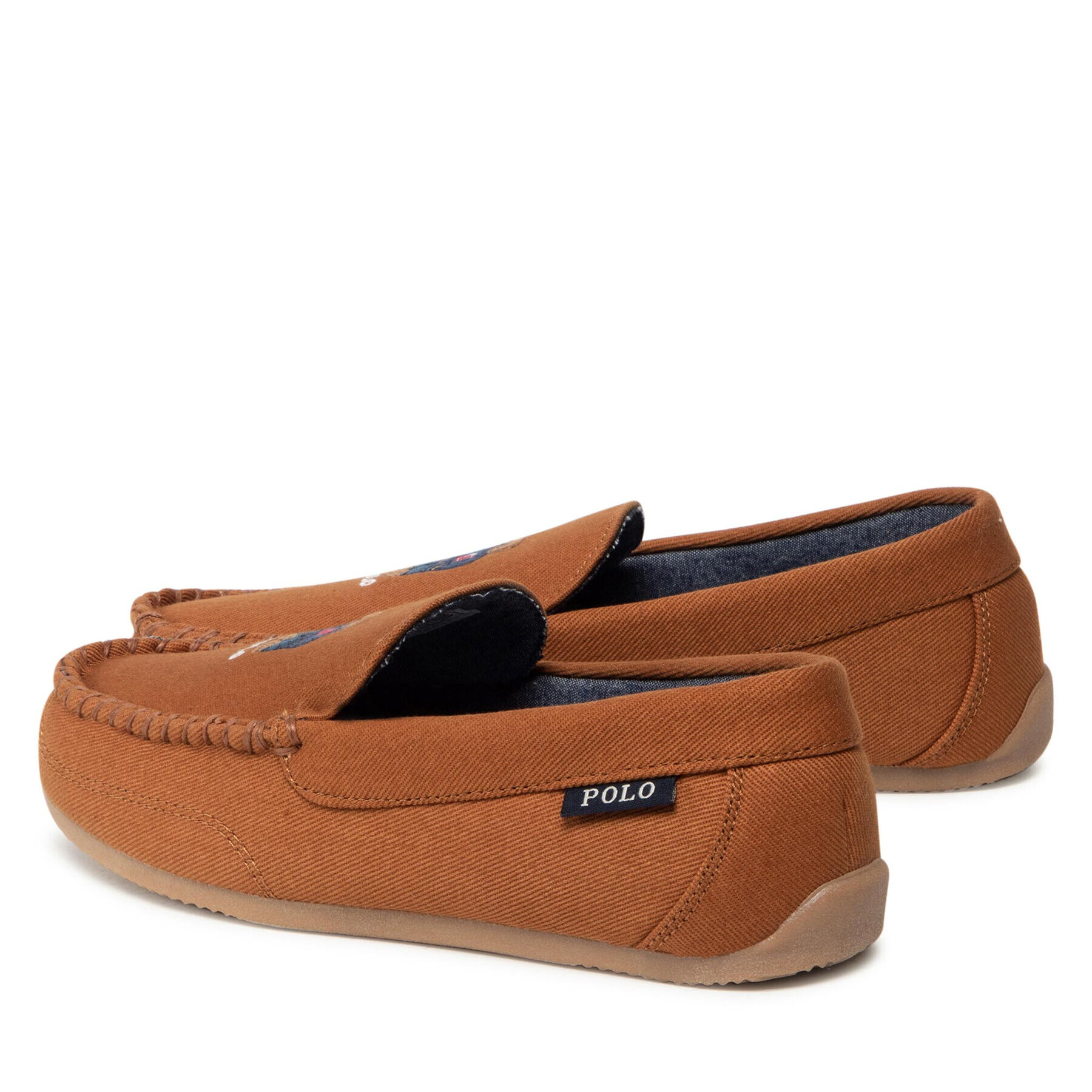 Polo Ralph Lauren Мокасини Declan Bear RF103635 Кафяв - Pepit.bg