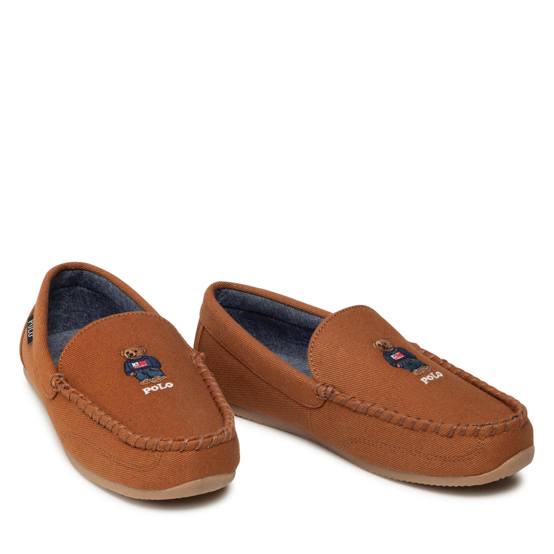 Polo Ralph Lauren Мокасини Declan Bear RF103635 Кафяв - Pepit.bg