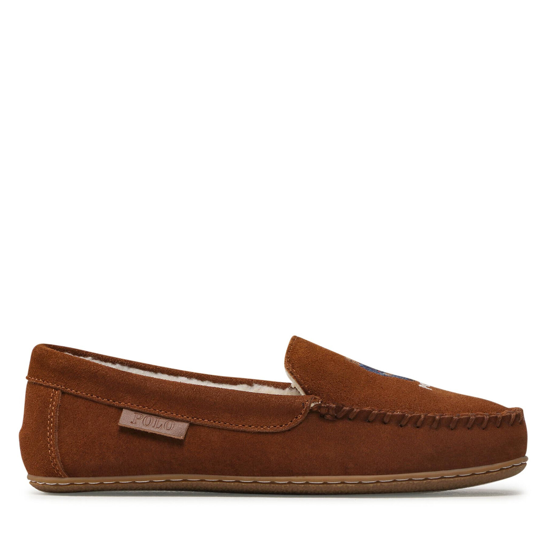 Polo Ralph Lauren Пантофи Collins Bear RF103883 Кафяв - Pepit.bg