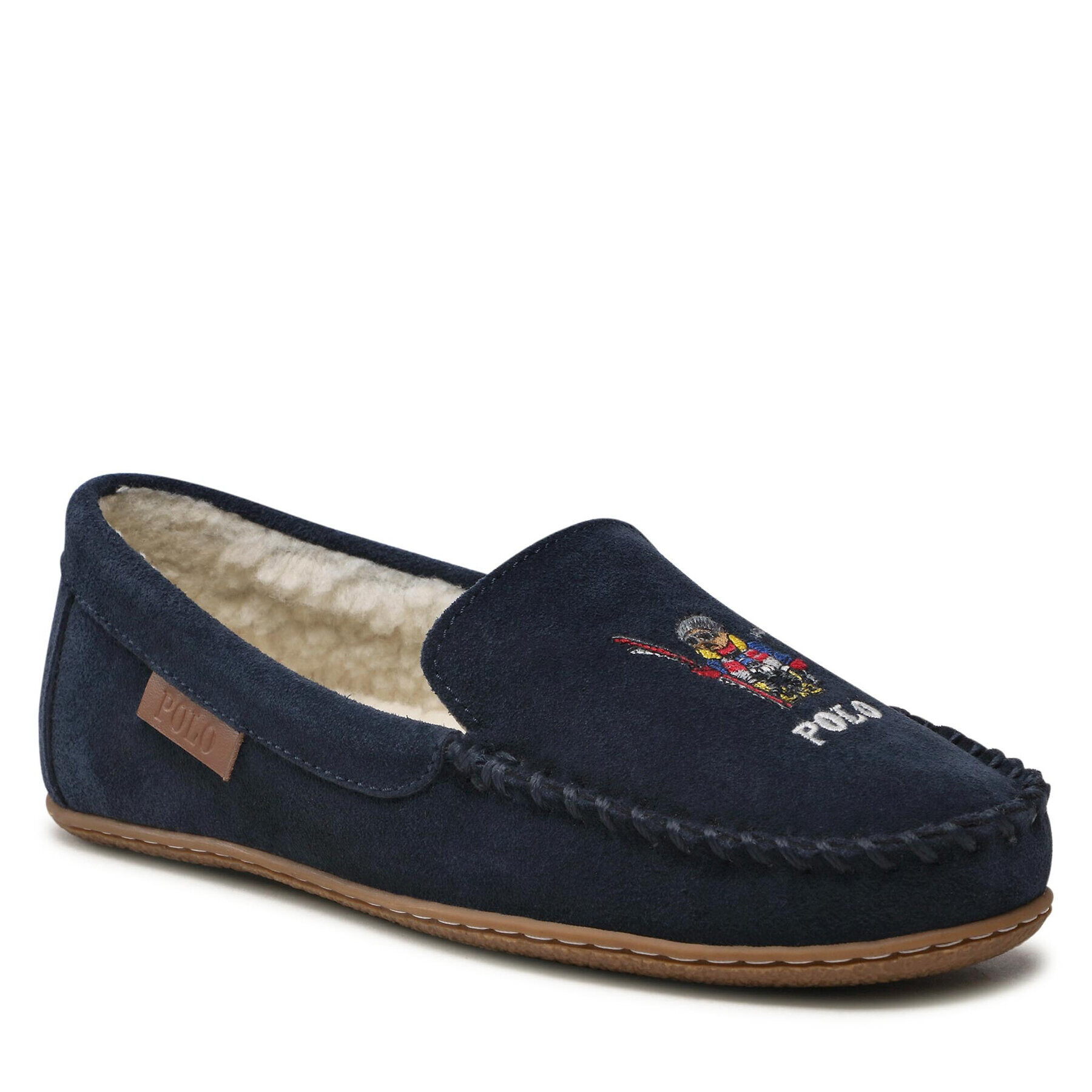 Polo Ralph Lauren Пантофи Collins Bear RF103885 Тъмносин - Pepit.bg