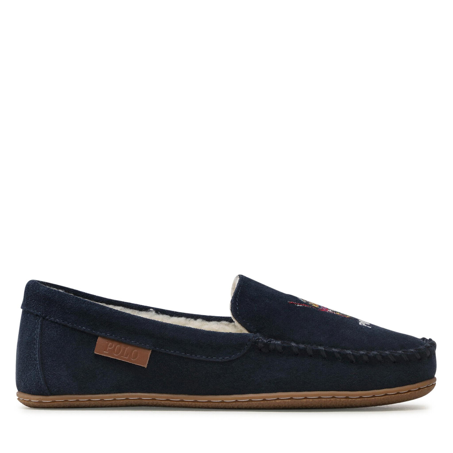 Polo Ralph Lauren Пантофи Collins Bear RF103885 Тъмносин - Pepit.bg