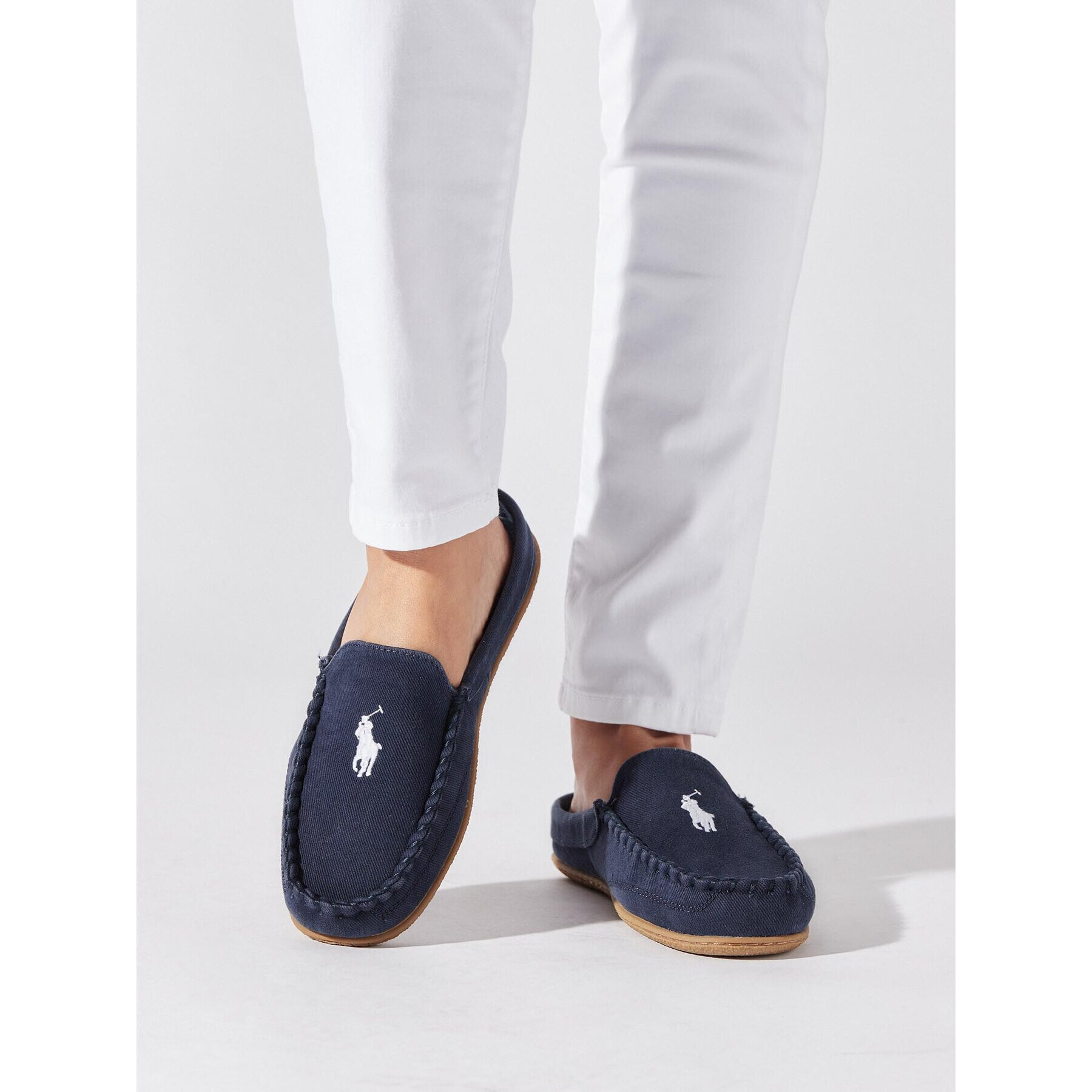 Polo Ralph Lauren Пантофи Collins Mule RF104189 Тъмносин - Pepit.bg