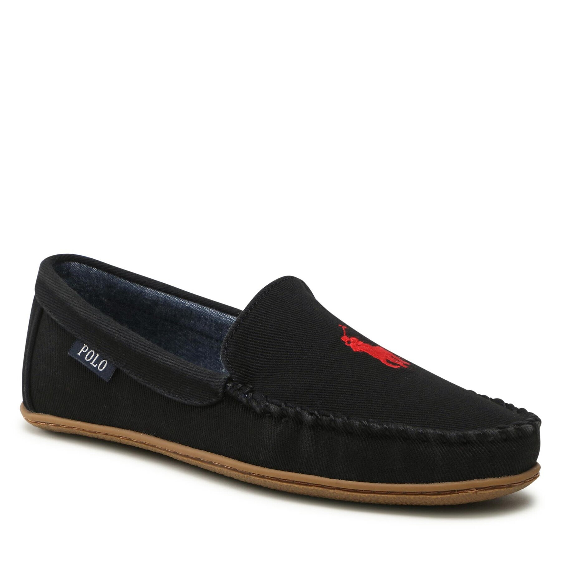 Polo Ralph Lauren Пантофи Collins RF104146 Черен - Pepit.bg