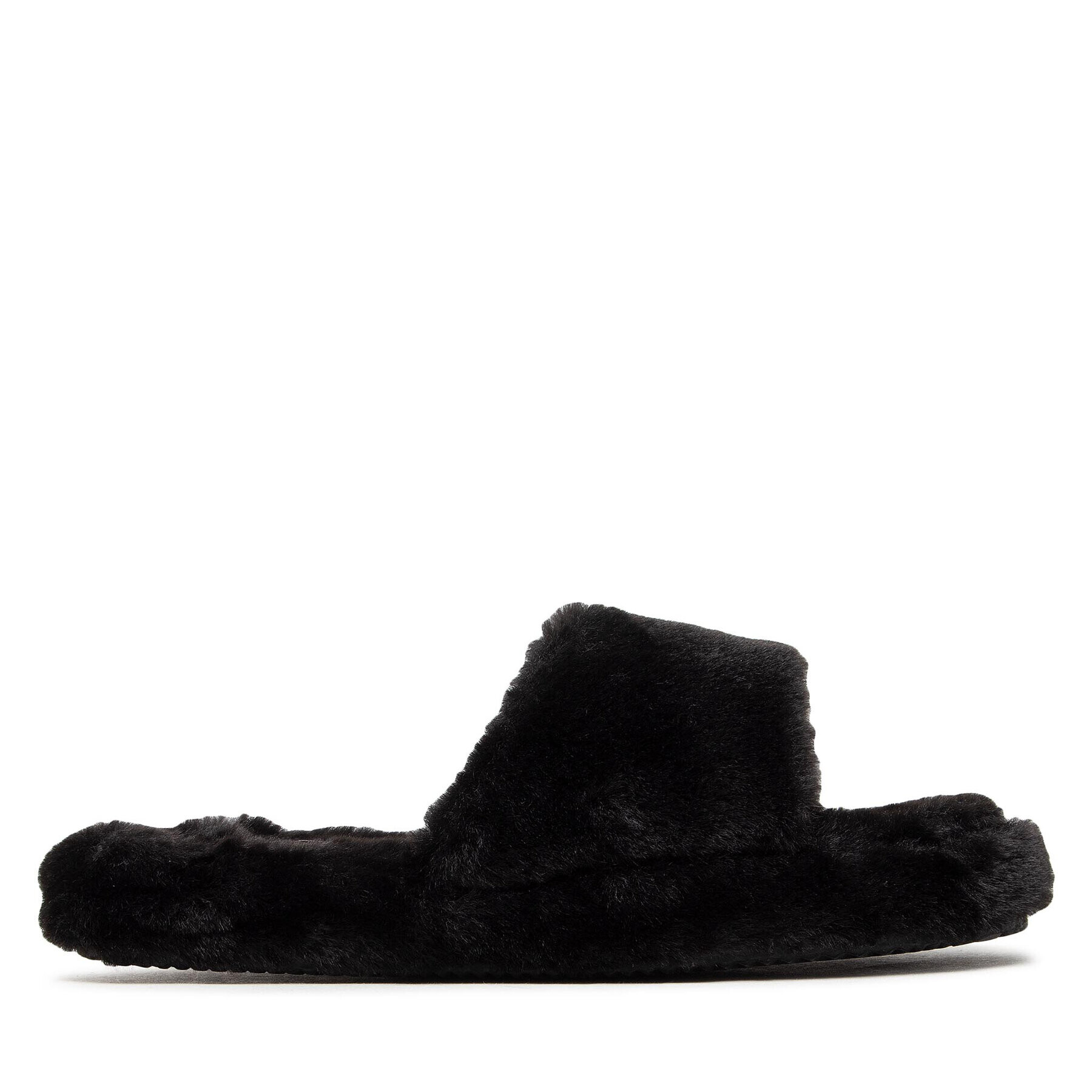 Polo Ralph Lauren Пантофи Fur Slide RF103304 Черен - Pepit.bg