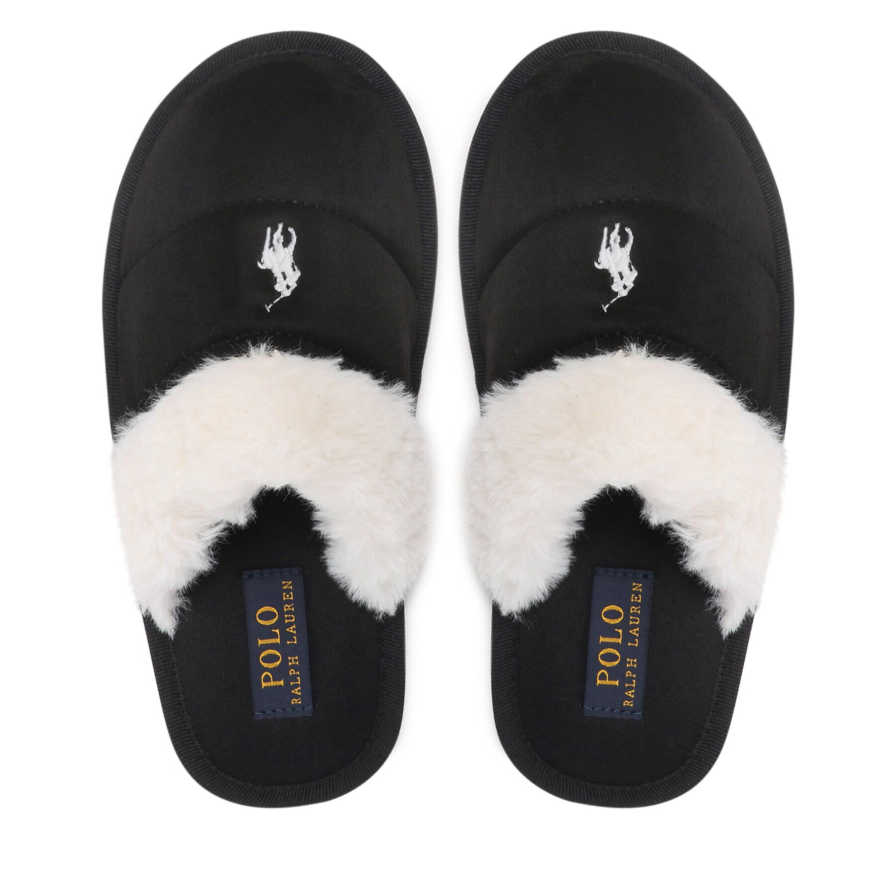 Polo Ralph Lauren Пантофи Kelcie RF103567 Черен - Pepit.bg