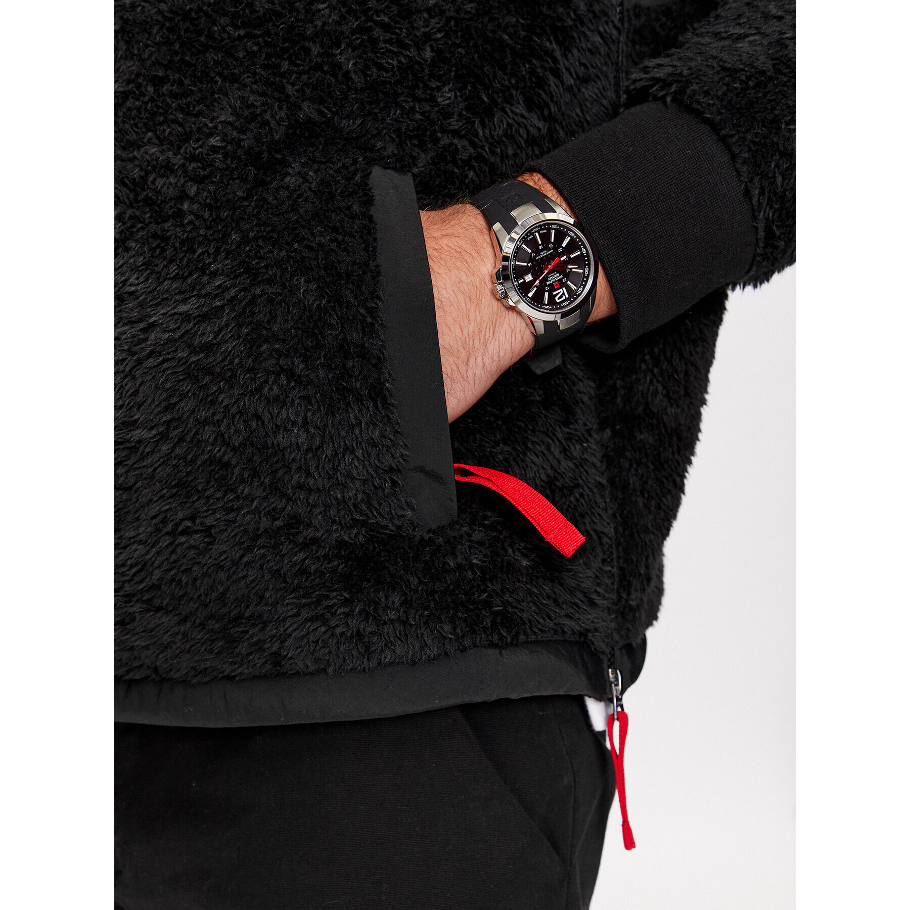 Polo Ralph Lauren Полар 710880442003 Черен Regular Fit - Pepit.bg