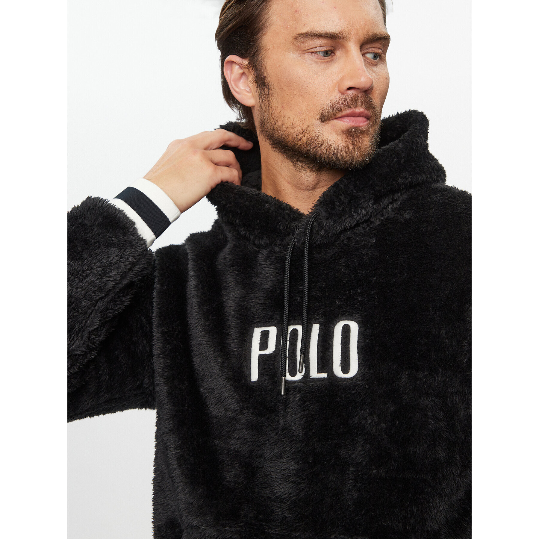 Polo Ralph Lauren Полар 710920251002 Черен Regular Fit - Pepit.bg
