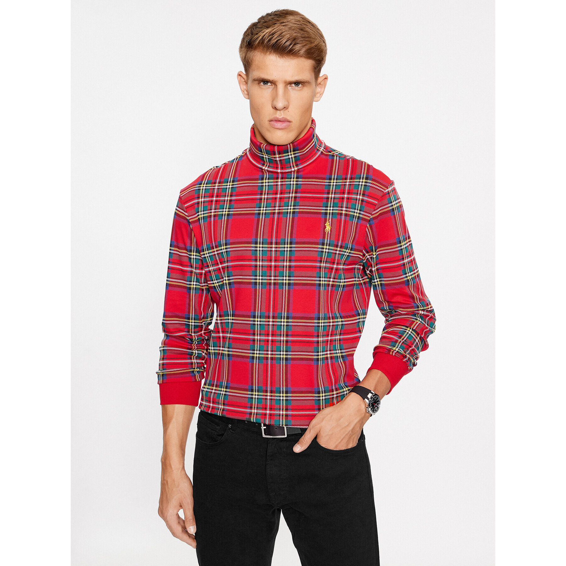 Polo Ralph Lauren Поло 710920198001 Червен Regular Fit - Pepit.bg