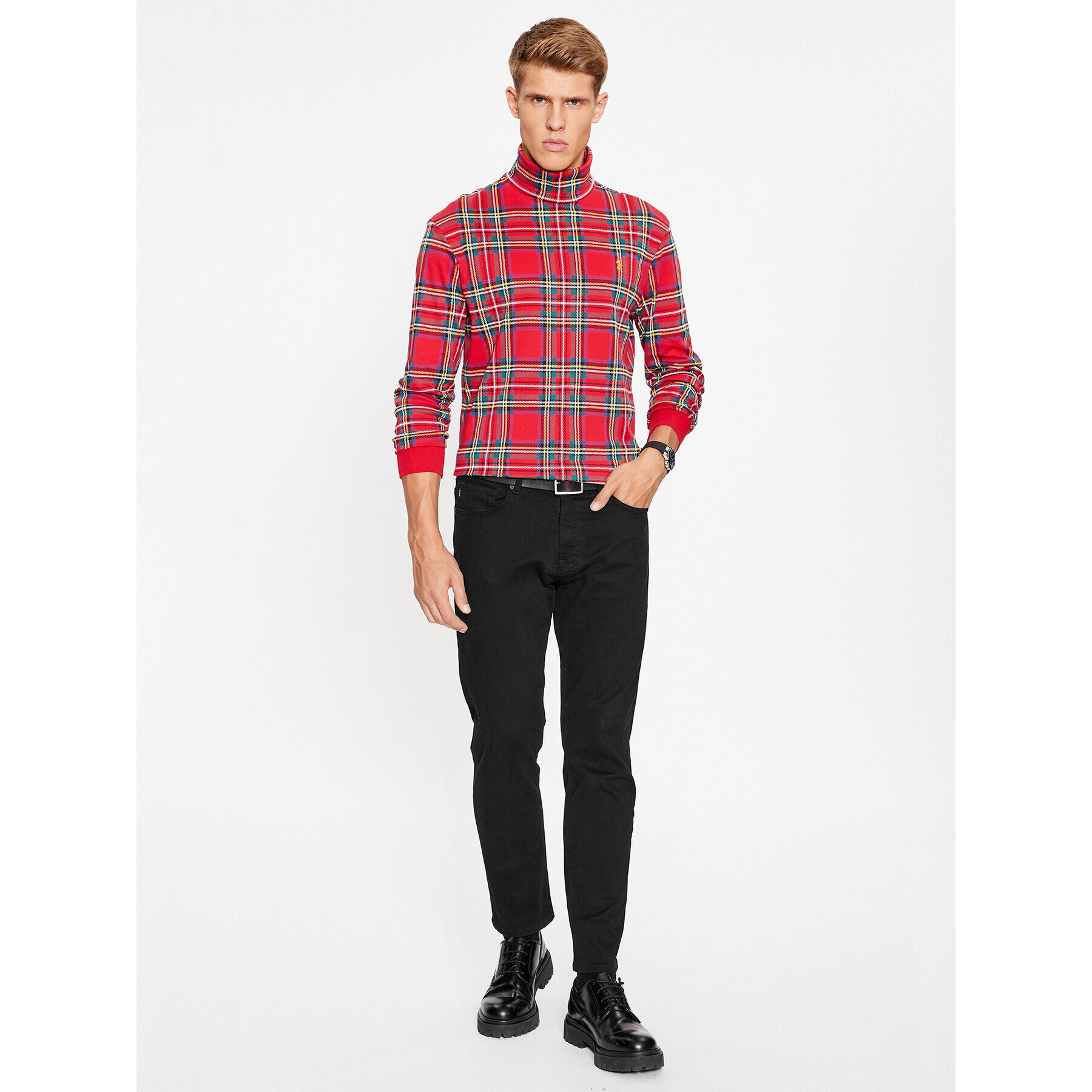 Polo Ralph Lauren Поло 710920198001 Червен Regular Fit - Pepit.bg