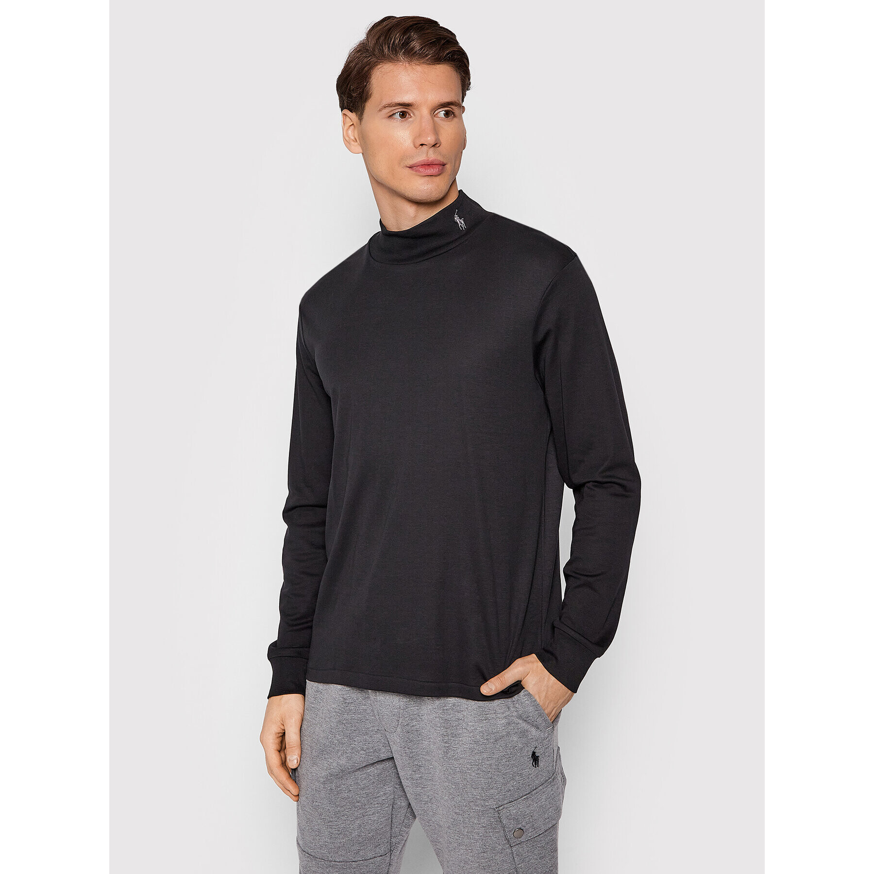Polo Ralph Lauren Поло Classics 710849518001 Черен Regular Fit - Pepit.bg
