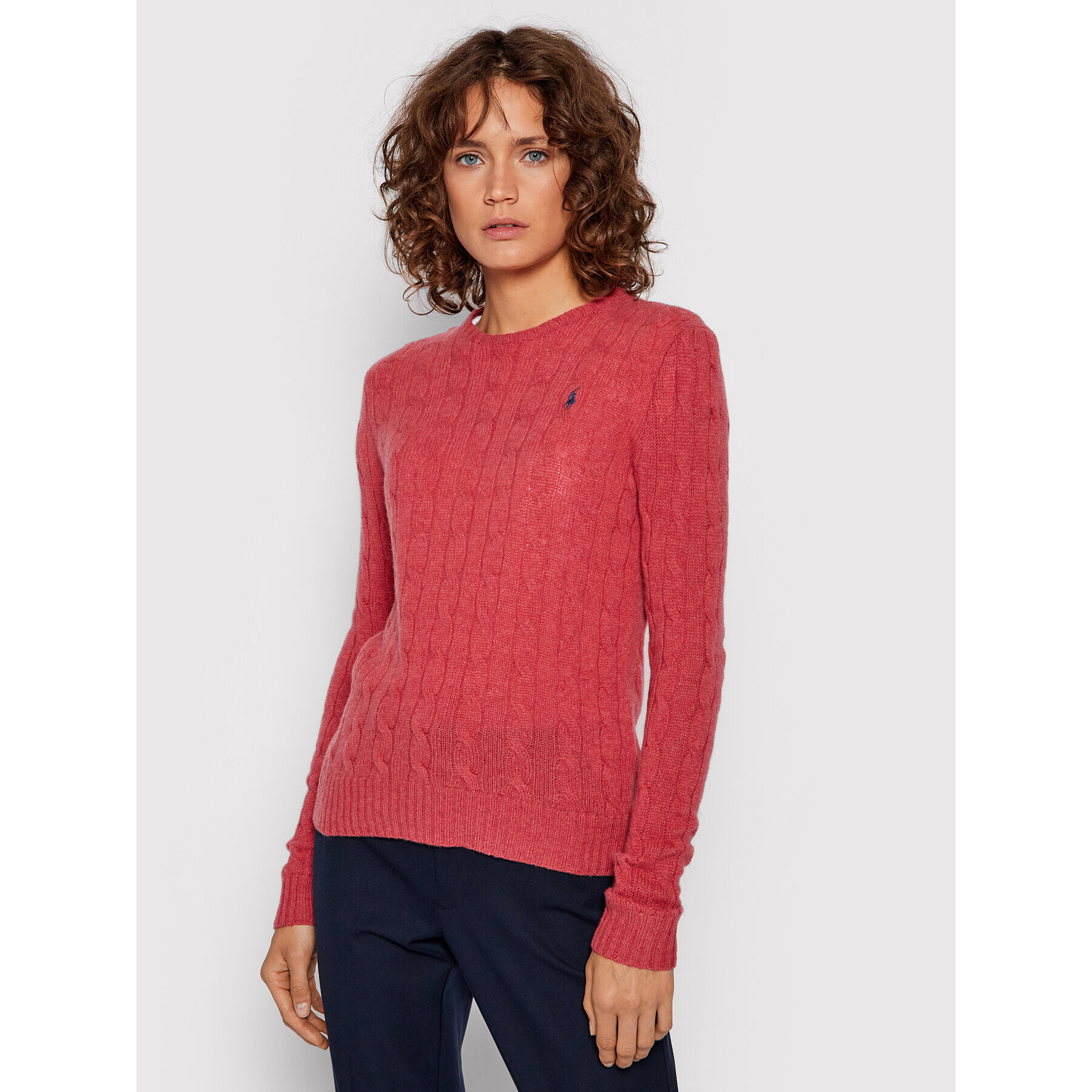 Polo Ralph Lauren Пуловер 211525764051 Червен Regular Fit - Pepit.bg