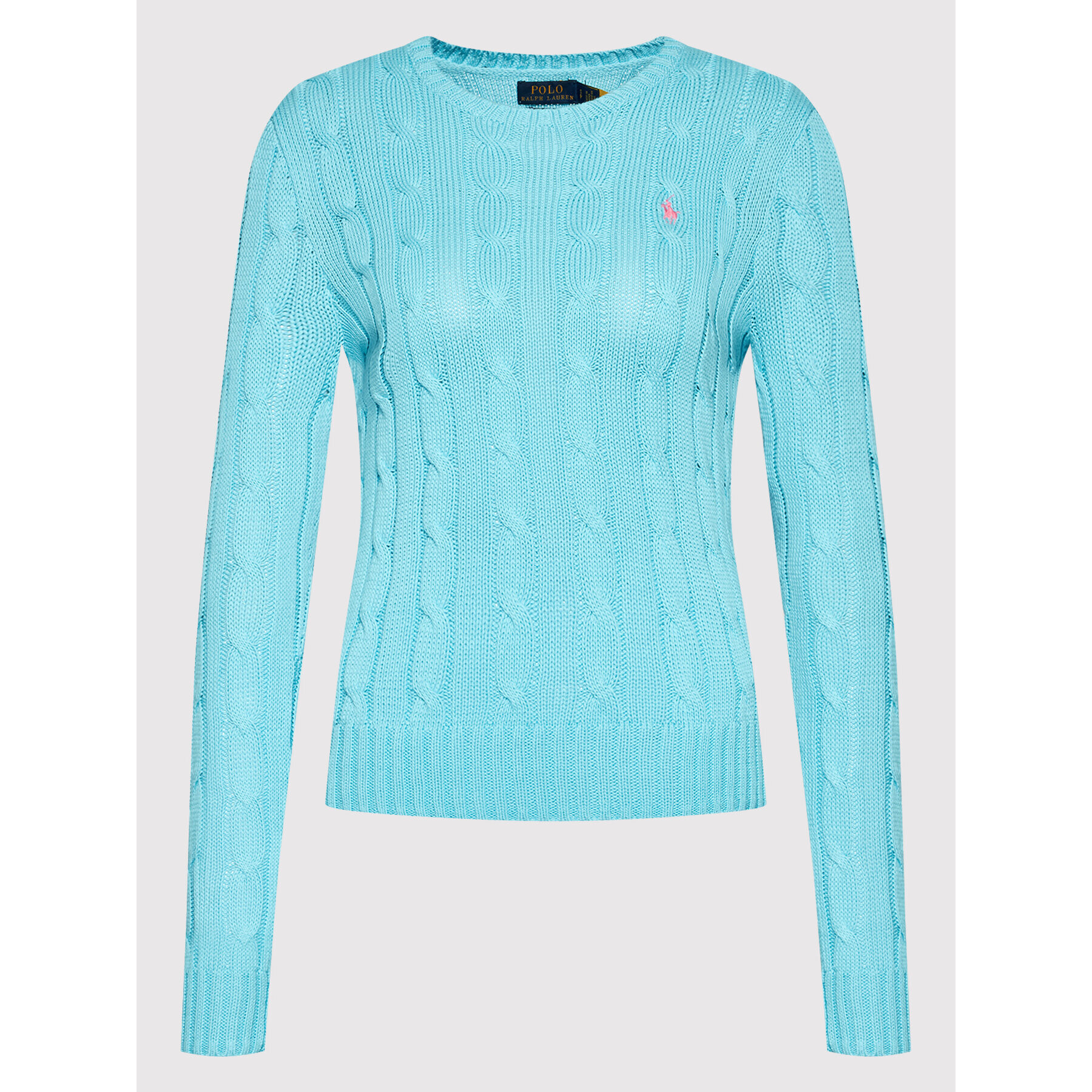 Polo Ralph Lauren Пуловер 211580009101 Син Regular Fit - Pepit.bg