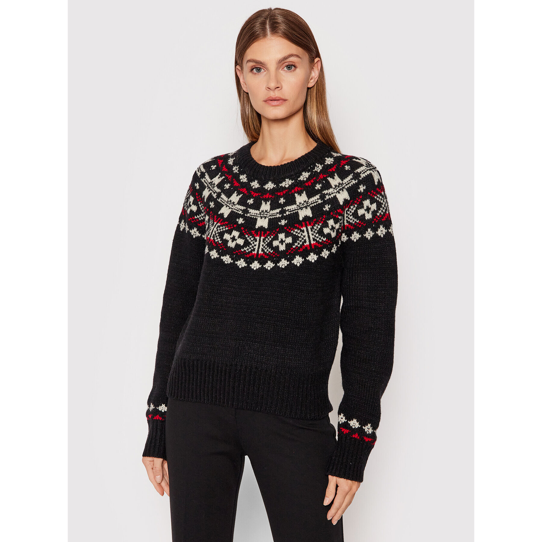 Polo Ralph Lauren Пуловер 211850926001 Черен Regular Fit - Pepit.bg