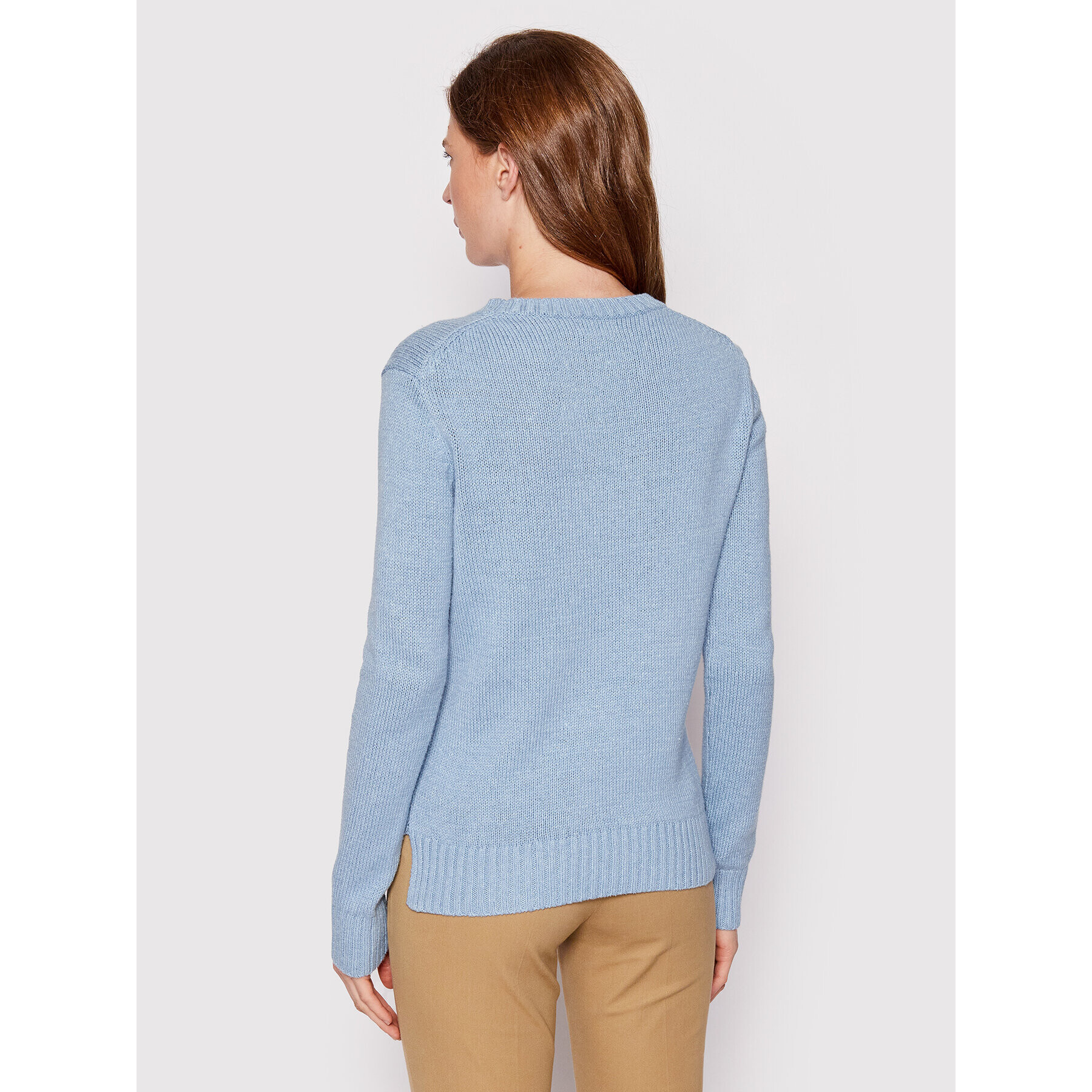 Polo Ralph Lauren Пуловер 211863606001 Син Regular Fit - Pepit.bg