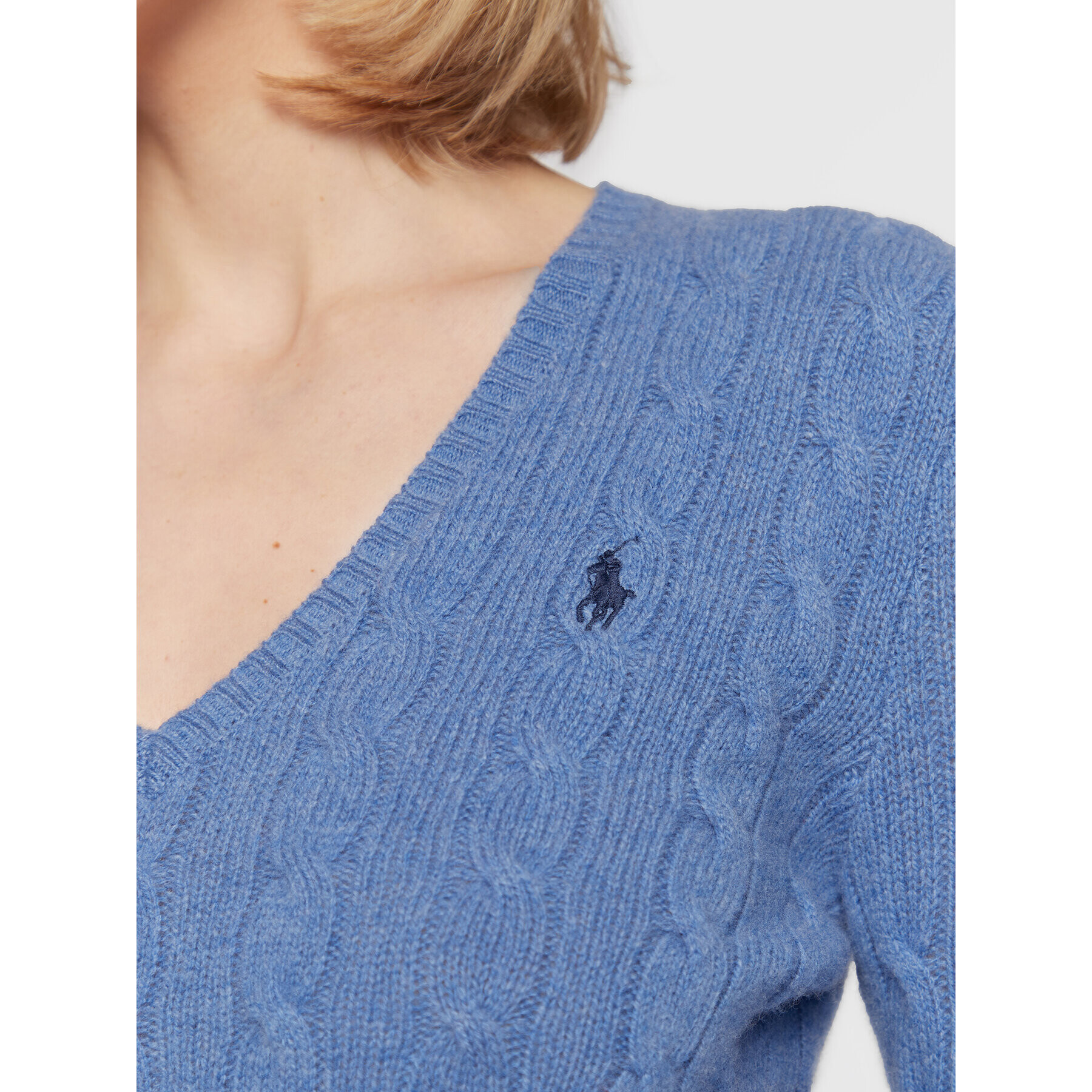 Polo Ralph Lauren Пуловер 211875832001 Син Regular Fit - Pepit.bg