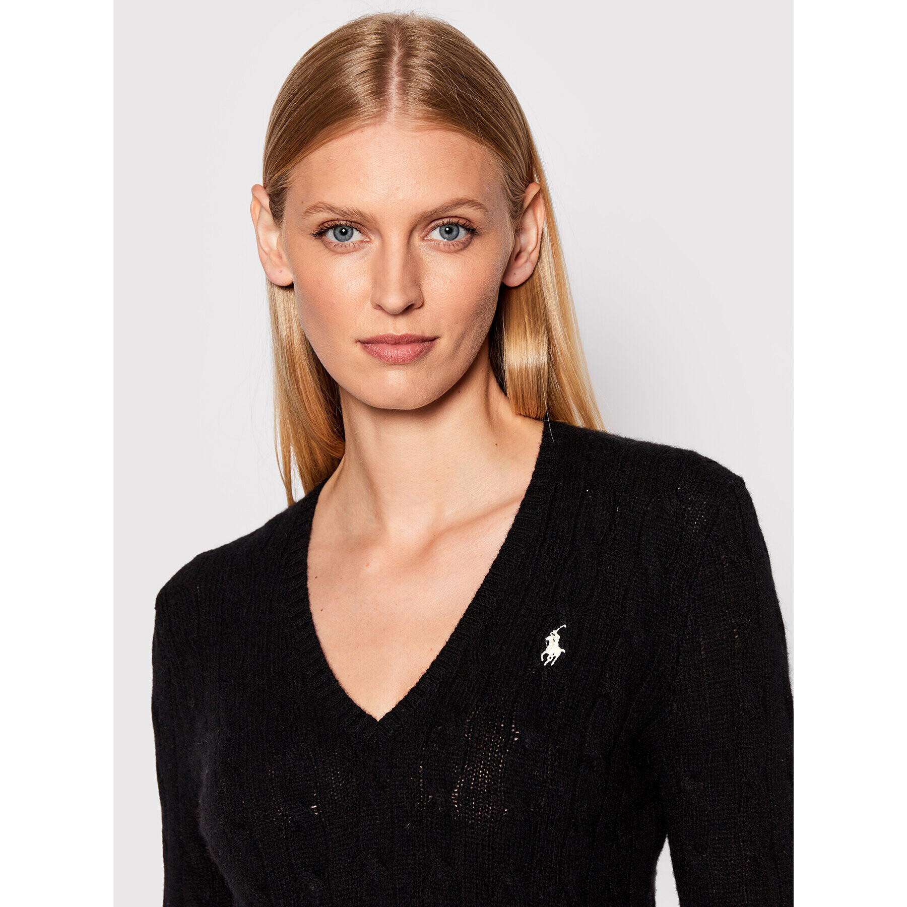 Polo Ralph Lauren Пуловер 211875832004 Черен Regular Fit - Pepit.bg