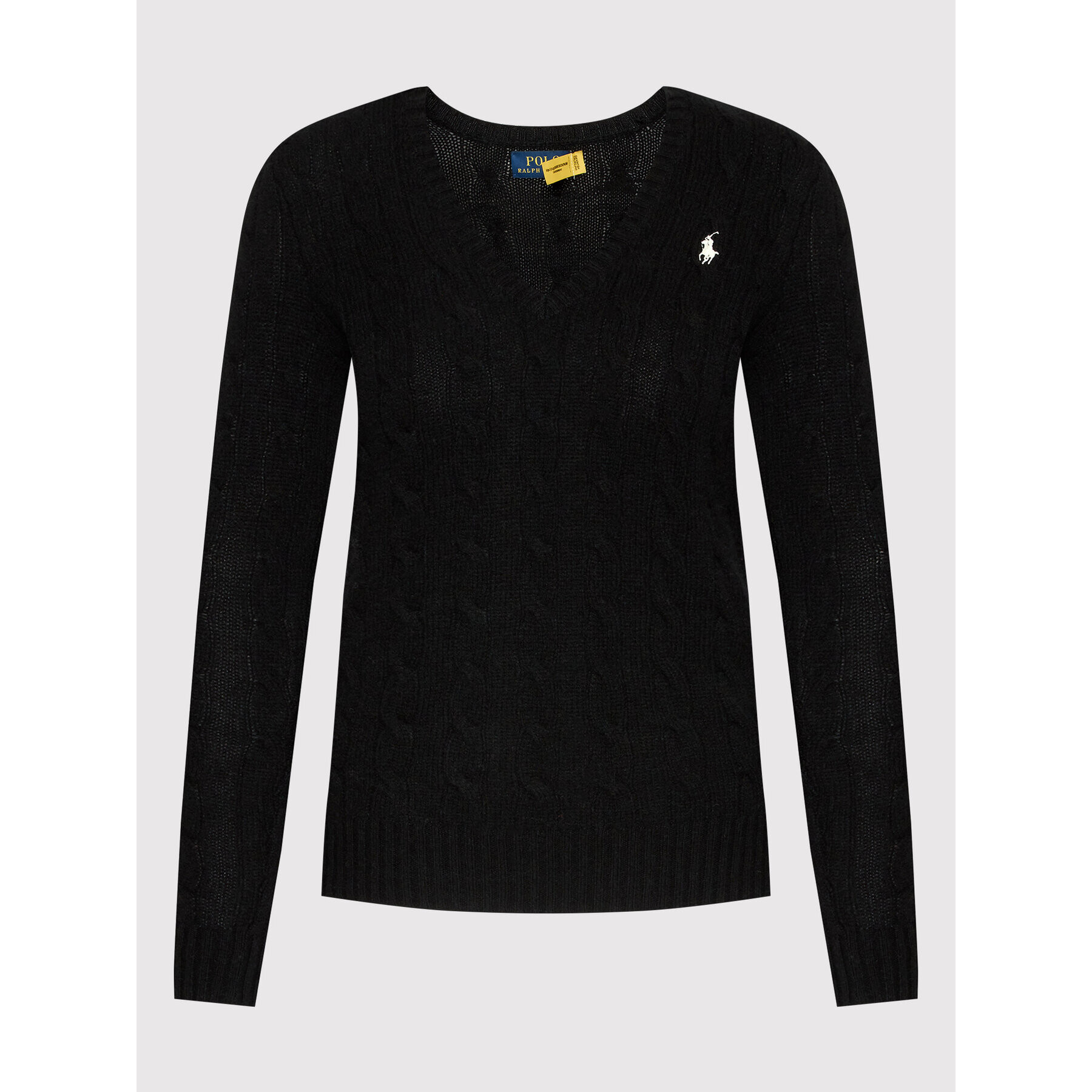 Polo Ralph Lauren Пуловер 211875832004 Черен Regular Fit - Pepit.bg