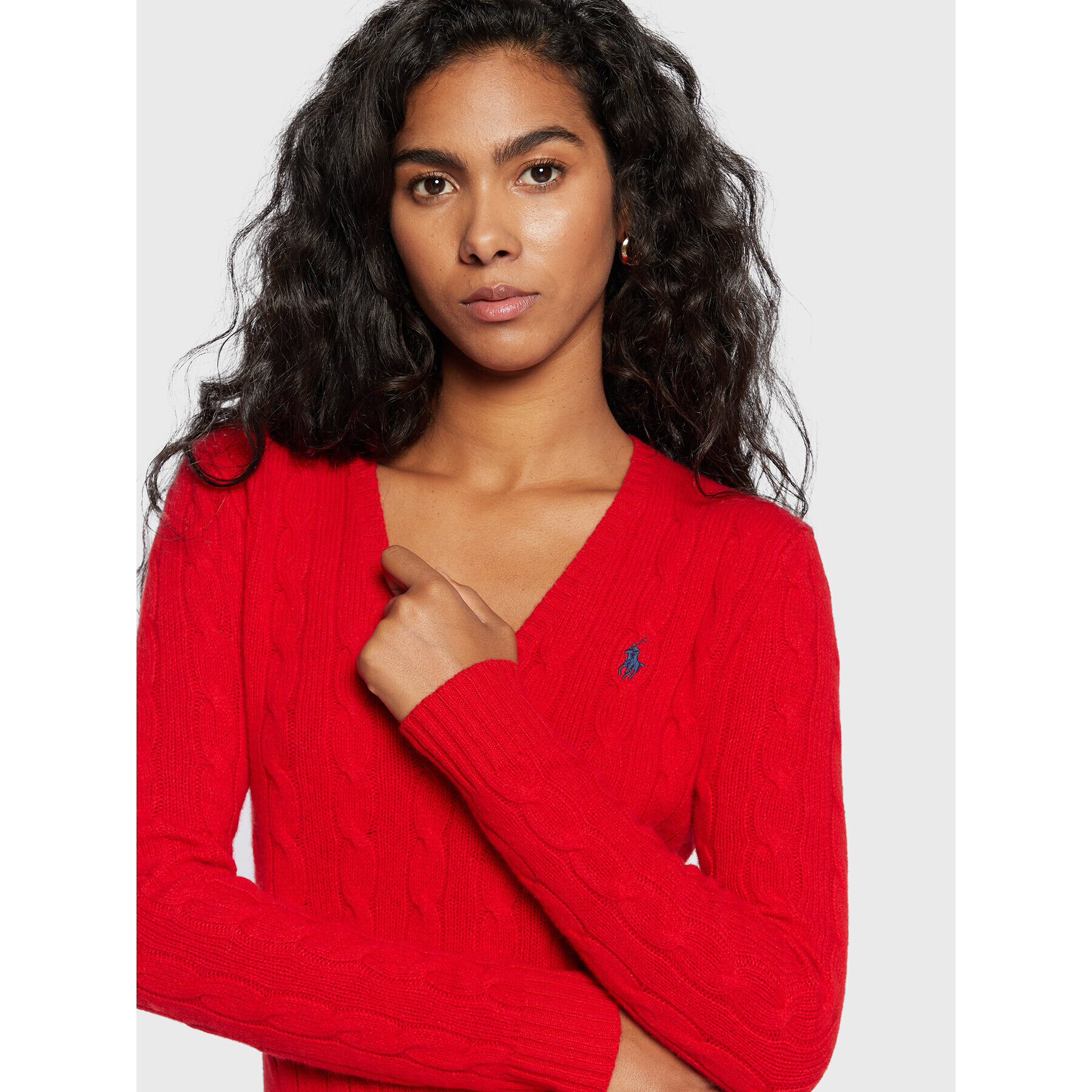 Polo Ralph Lauren Пуловер 211875832011 Червен Regular Fit - Pepit.bg