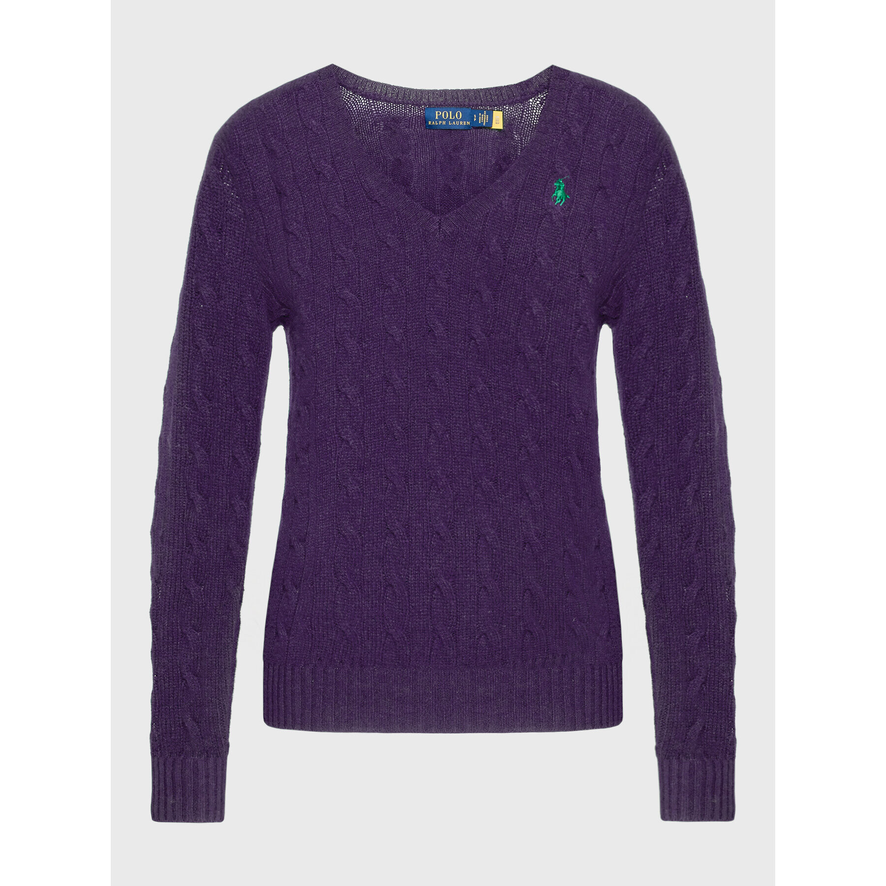 Polo Ralph Lauren Пуловер 211875832012 Виолетов Regular Fit - Pepit.bg