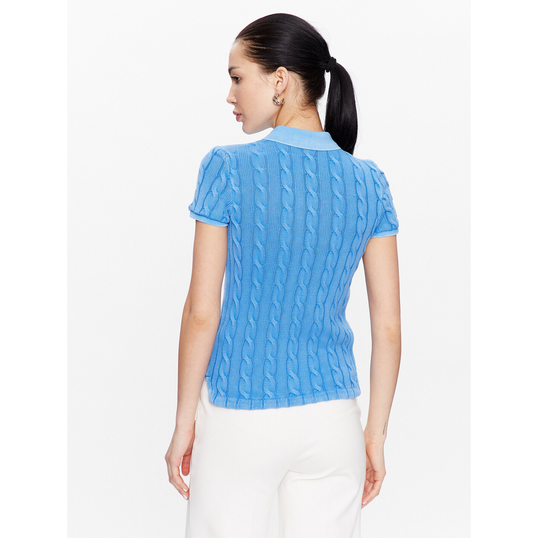 Polo Ralph Lauren Пуловер 211891579003 Син Regular Fit - Pepit.bg
