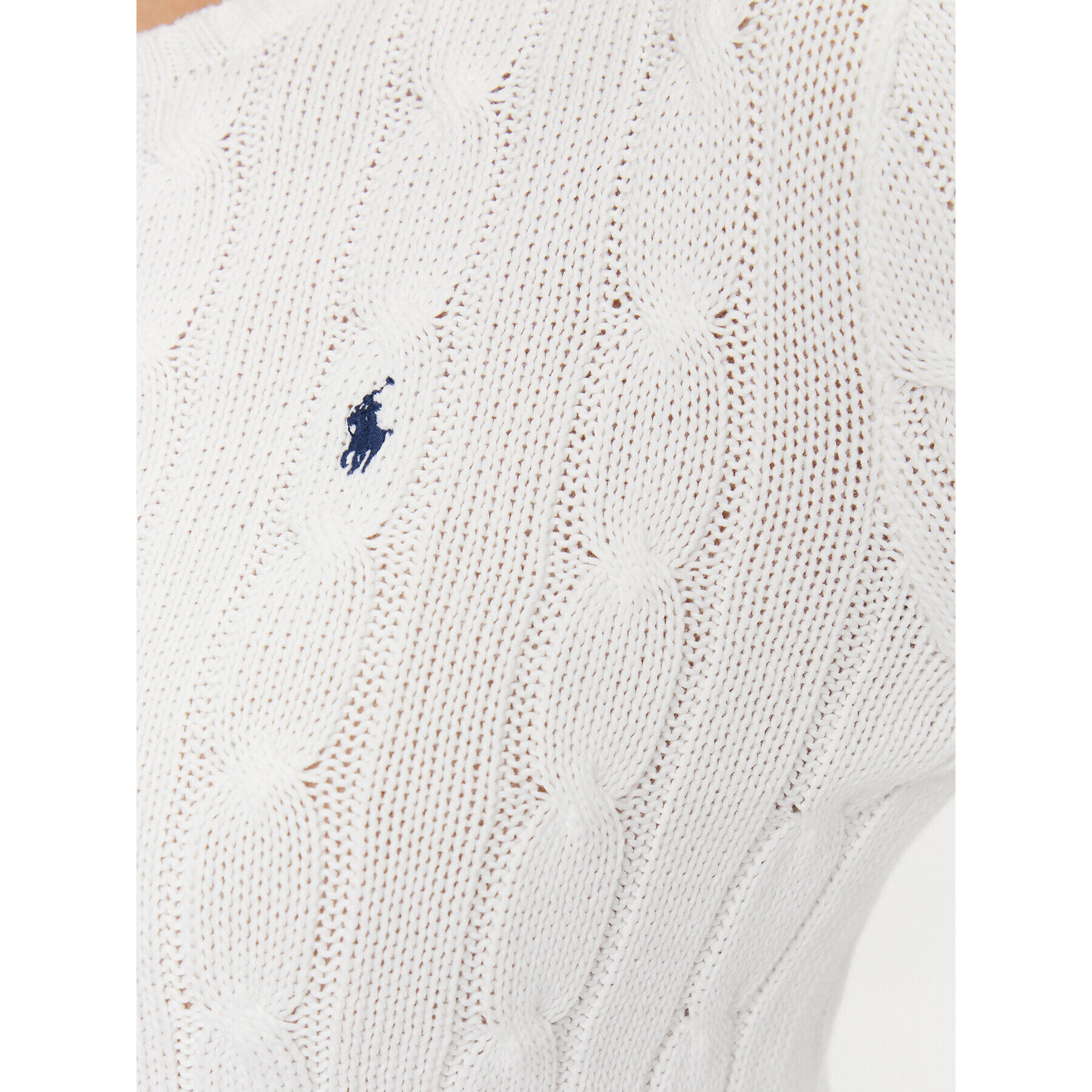 Polo Ralph Lauren Пуловер 211891640001 Бял Regular Fit - Pepit.bg