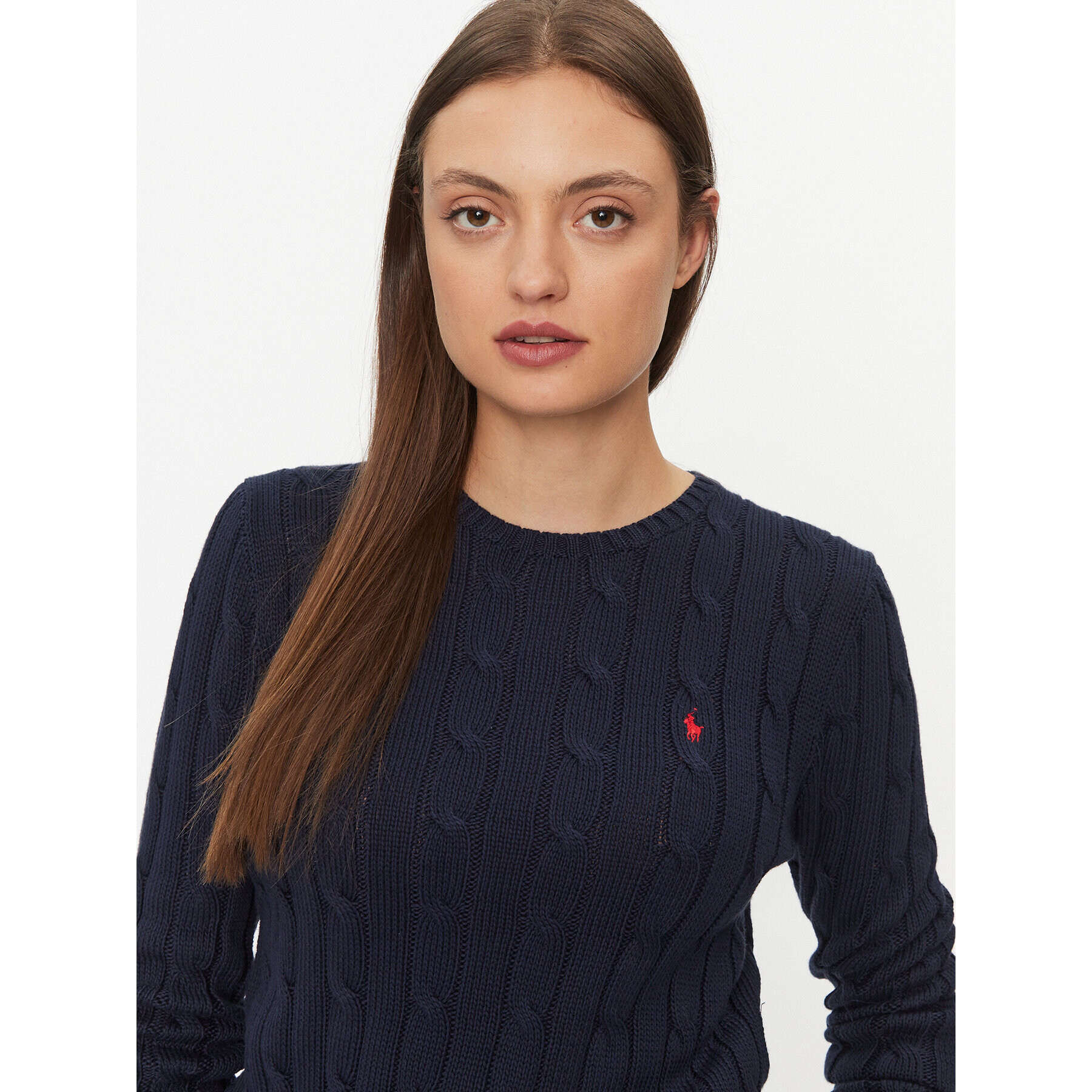 Polo Ralph Lauren Пуловер 211891640002 Син Regular Fit - Pepit.bg
