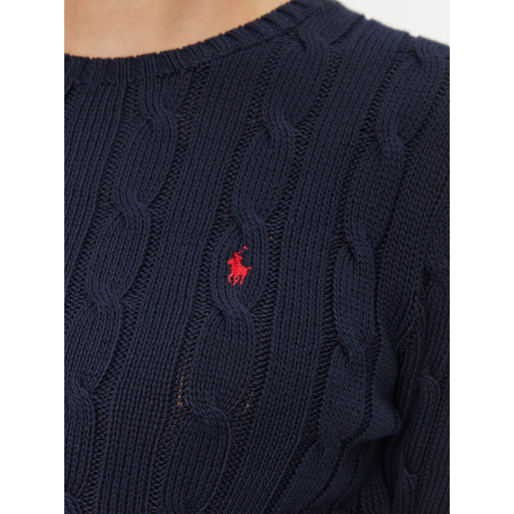 Polo Ralph Lauren Пуловер 211891640002 Син Regular Fit - Pepit.bg