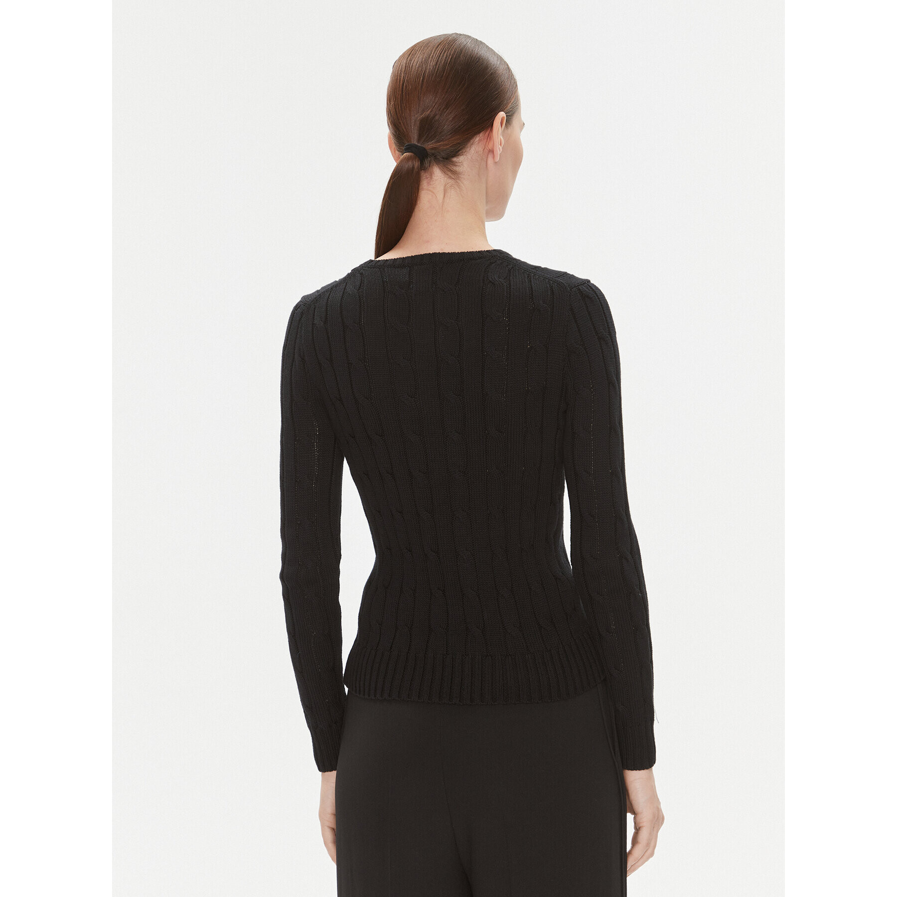 Polo Ralph Lauren Пуловер 211891640011 Черен Regular Fit - Pepit.bg