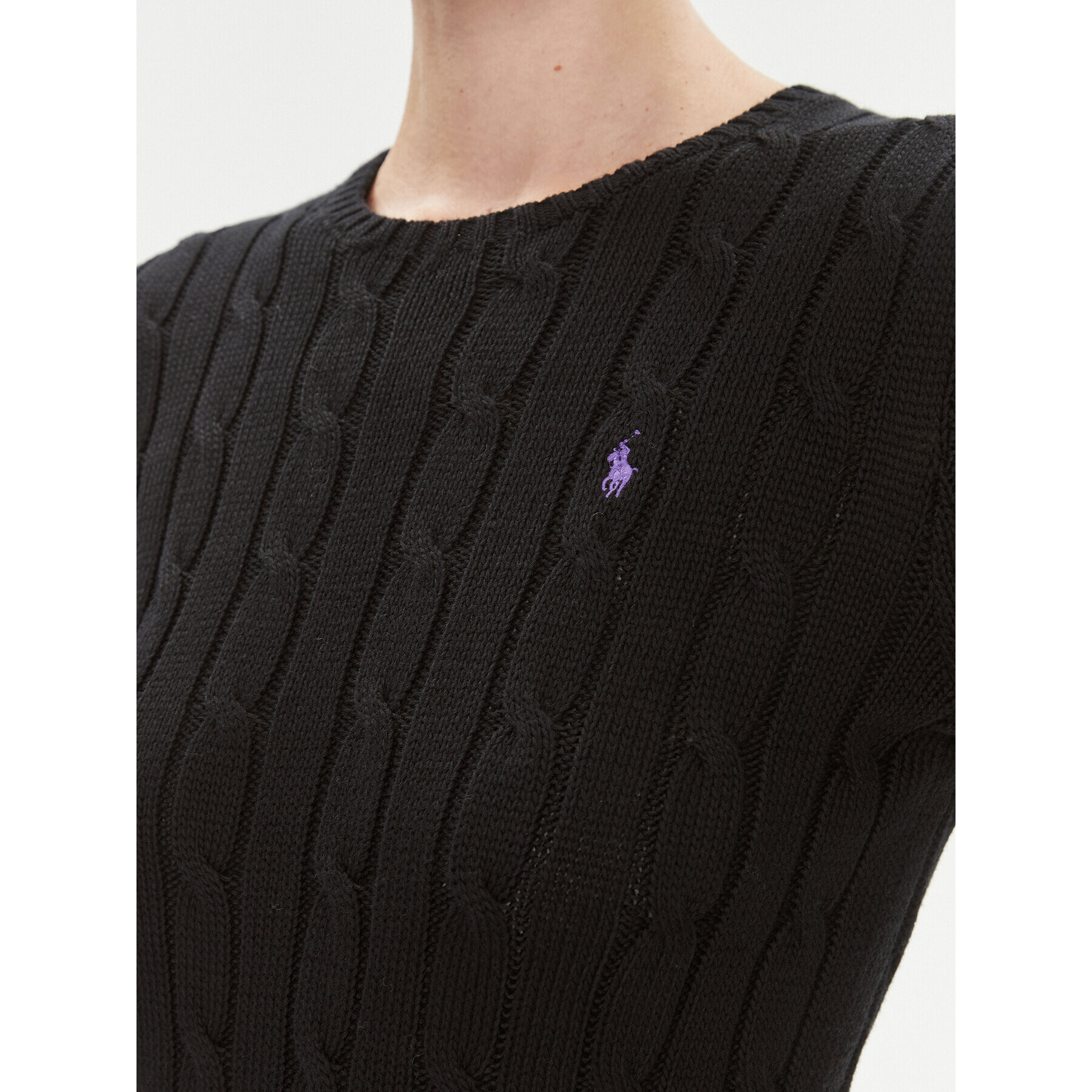 Polo Ralph Lauren Пуловер 211891640011 Черен Regular Fit - Pepit.bg