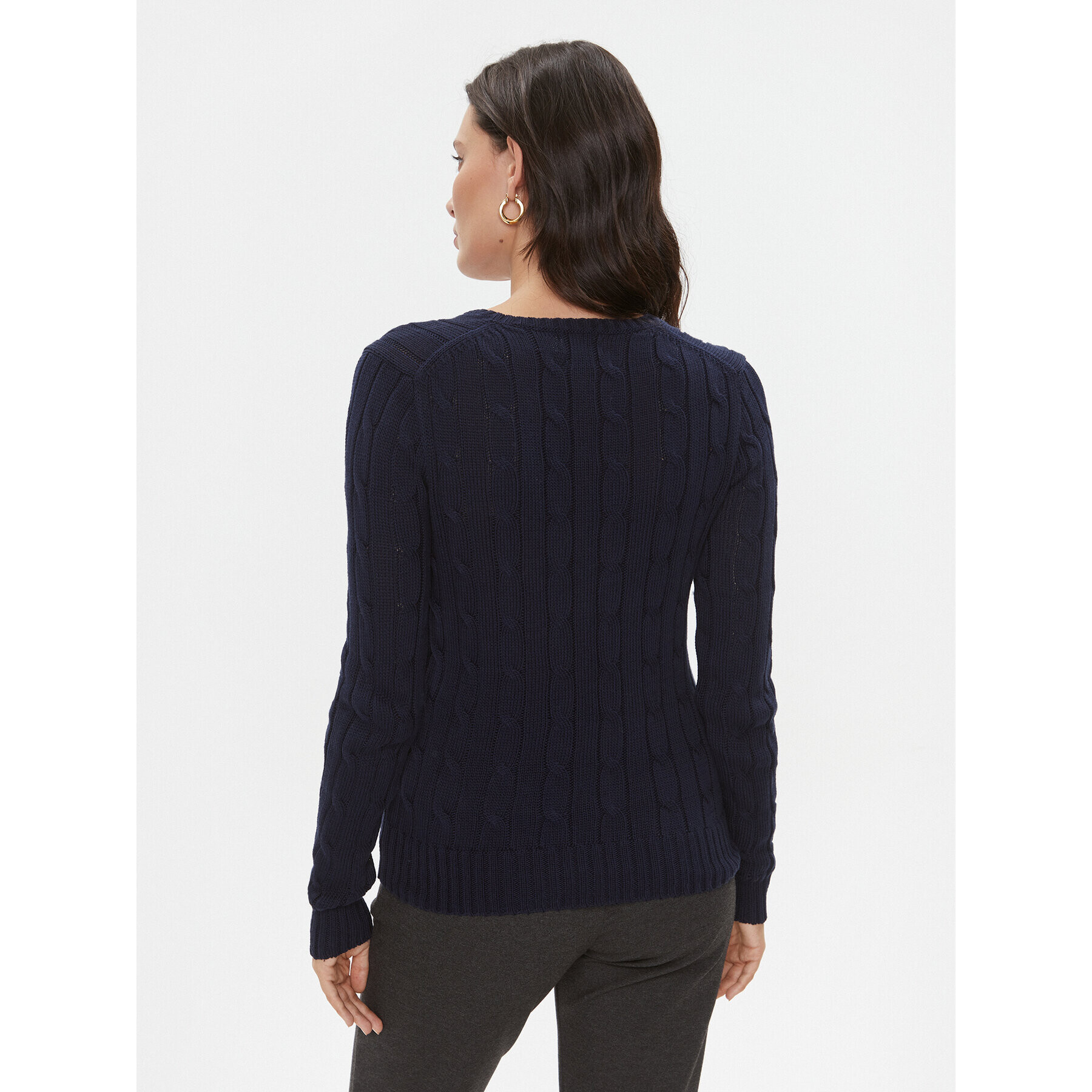 Polo Ralph Lauren Пуловер 211891641002 Син Regular Fit - Pepit.bg
