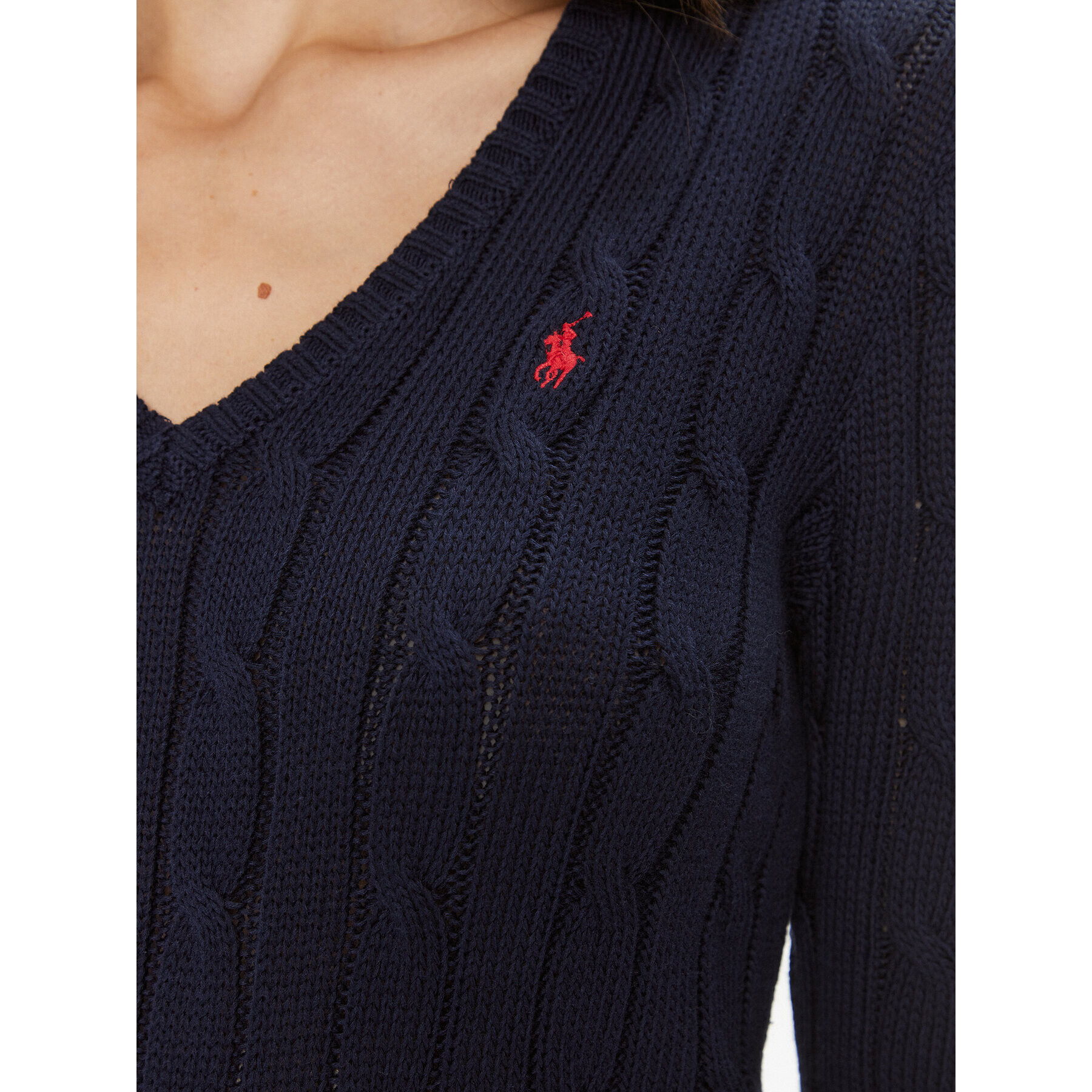 Polo Ralph Lauren Пуловер 211891641002 Син Regular Fit - Pepit.bg