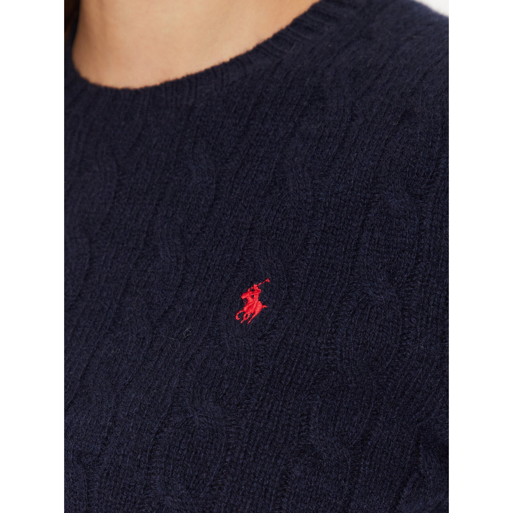 Polo Ralph Lauren Пуловер 211910421003 Син Regular Fit - Pepit.bg