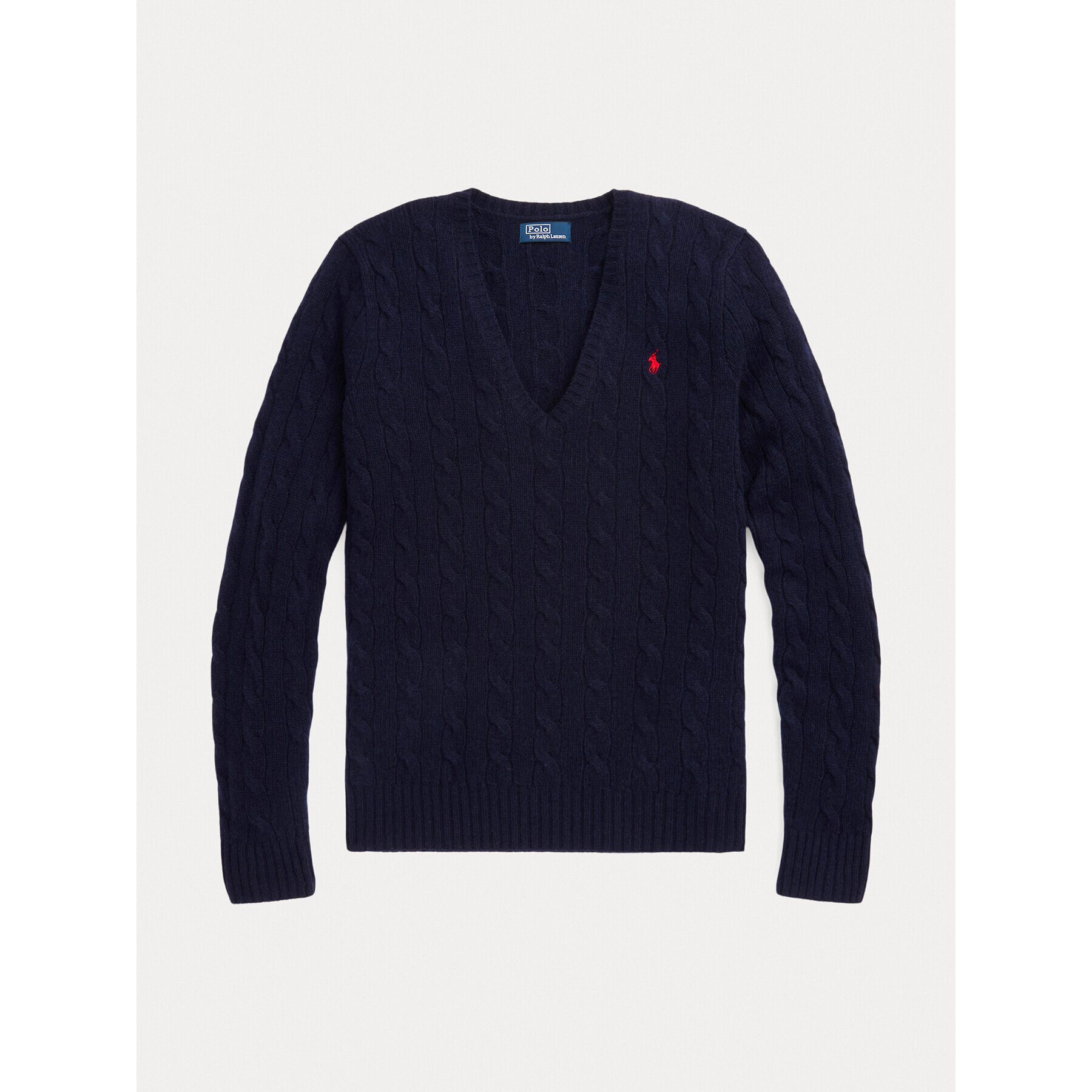 Polo Ralph Lauren Пуловер 211910422003 Син Regular Fit - Pepit.bg