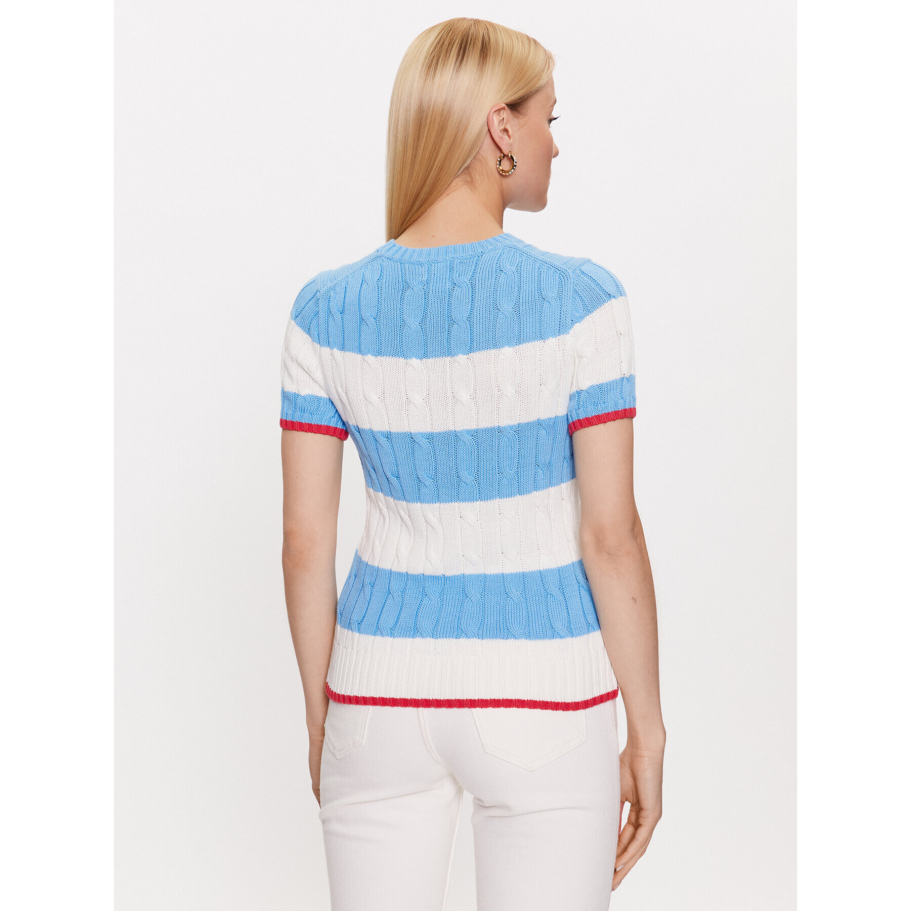 Polo Ralph Lauren Пуловер 211913765002 Син Regular Fit - Pepit.bg