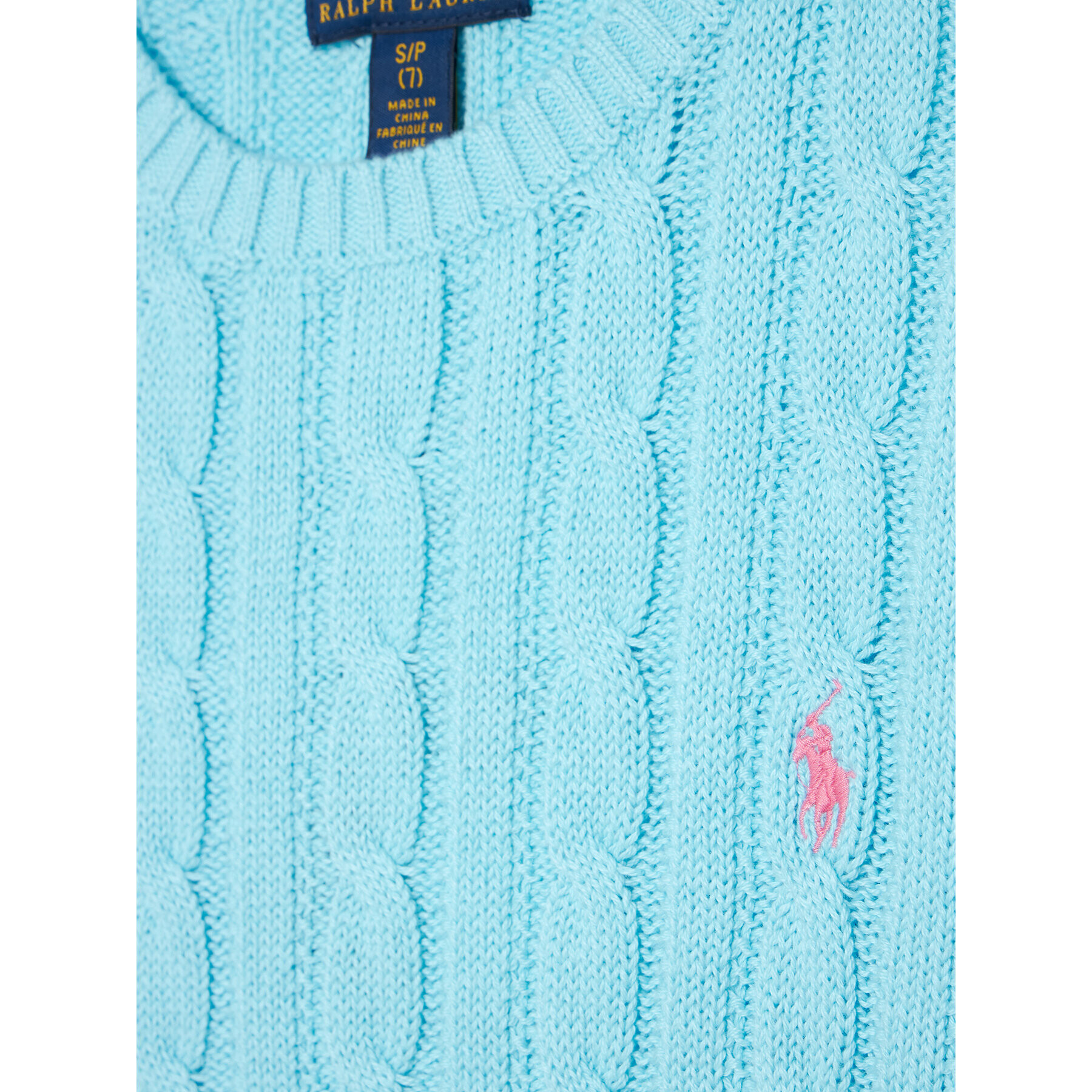 Polo Ralph Lauren Пуловер 311737921034 Син Regular Fit - Pepit.bg