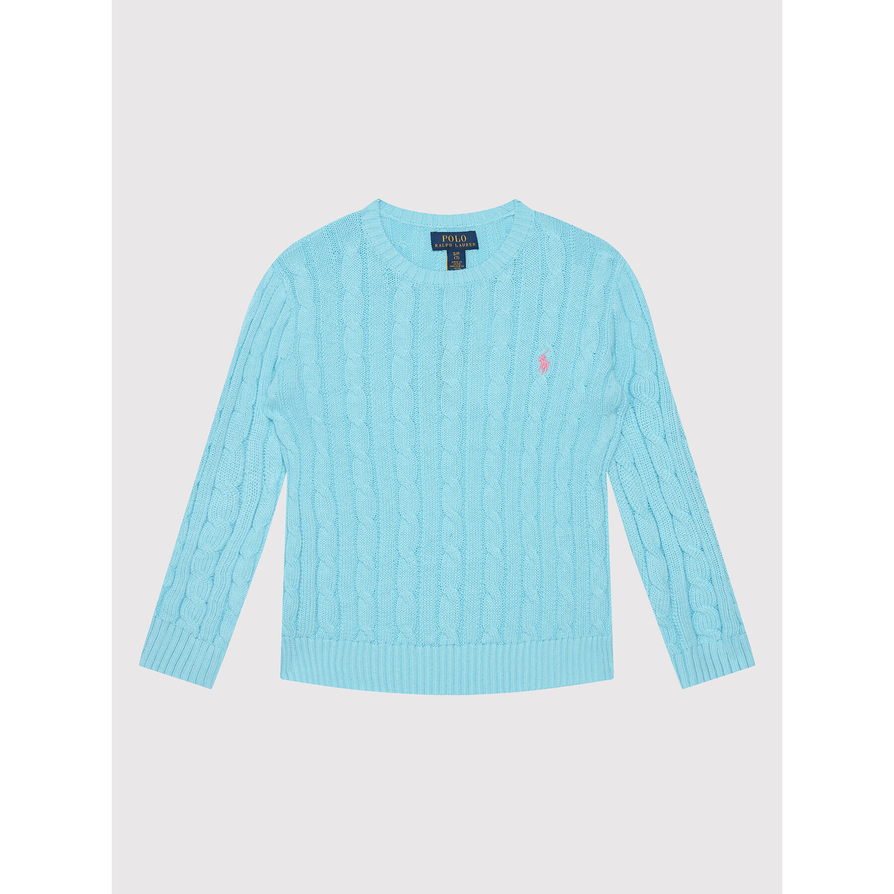 Polo Ralph Lauren Пуловер 313737921034 Син Regular Fit - Pepit.bg