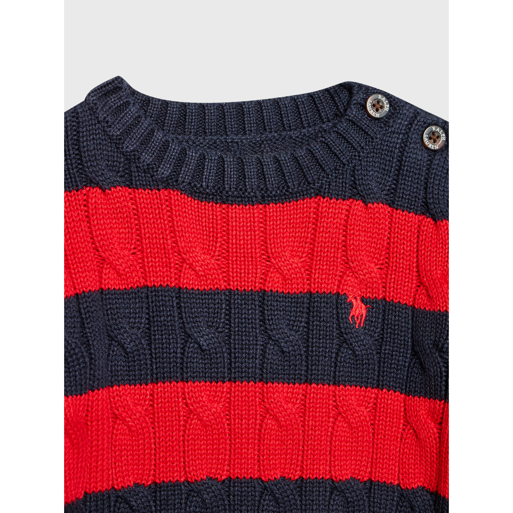 Polo Ralph Lauren Пуловер 320861966006 Тъмносин Regular Fit - Pepit.bg