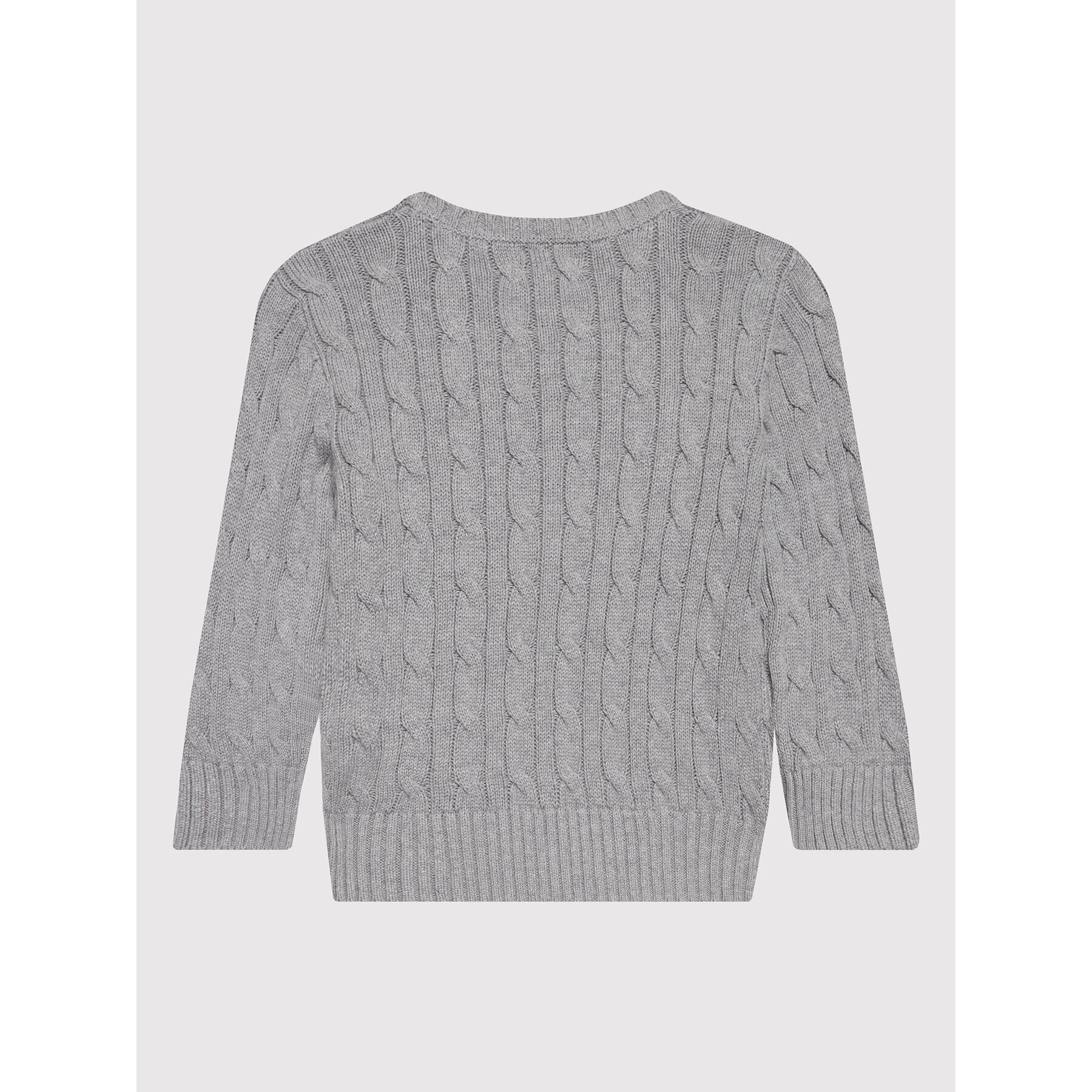 Polo Ralph Lauren Пуловер 321702674041 Сив Regular Fit - Pepit.bg