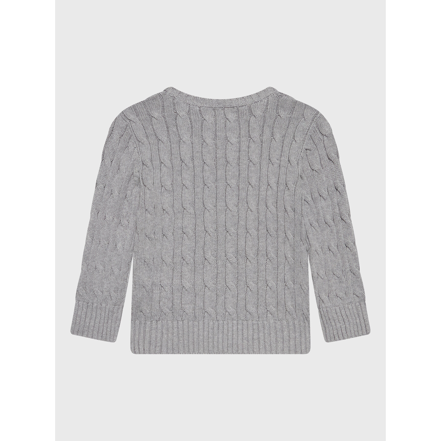 Polo Ralph Lauren Пуловер 323702674041 Сив Regular Fit - Pepit.bg