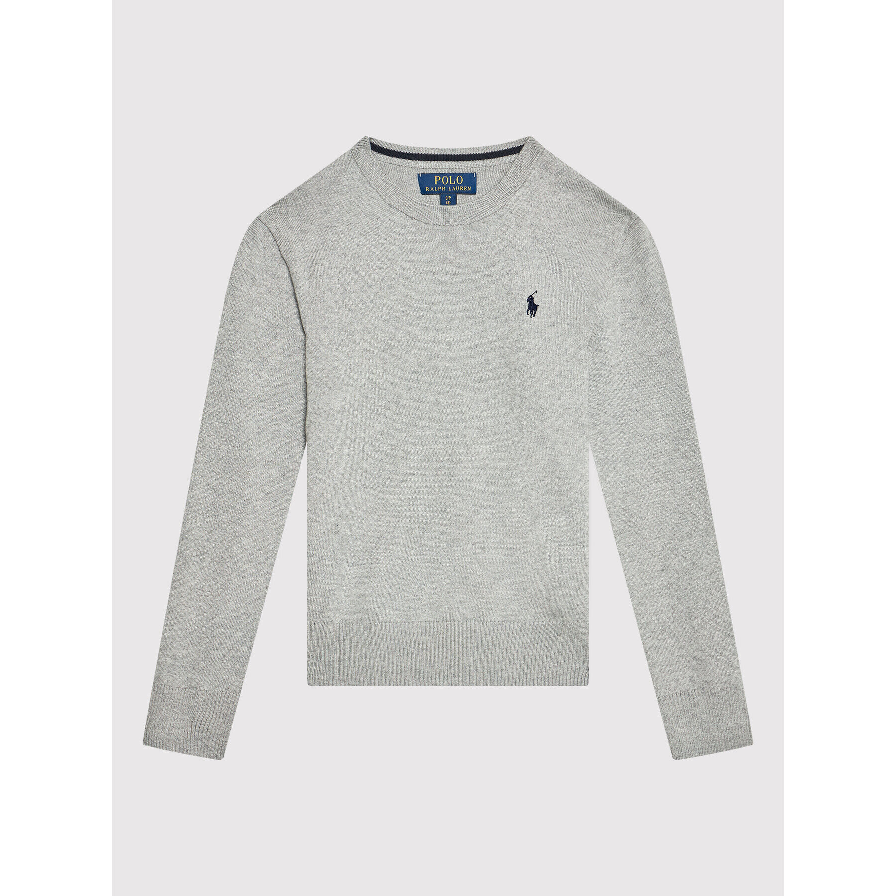 Polo Ralph Lauren Пуловер 323799887011 Сив Regular Fit - Pepit.bg