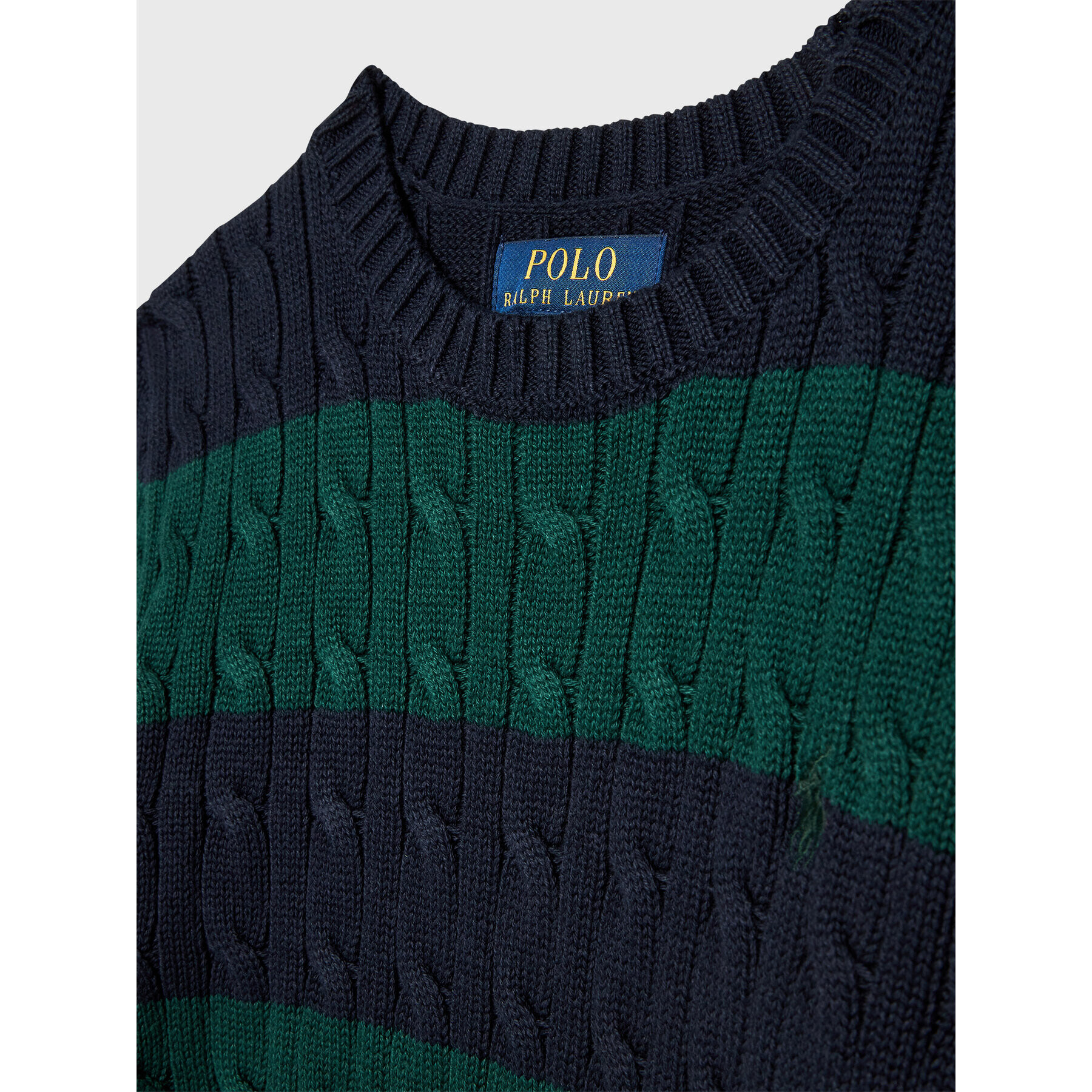 Polo Ralph Lauren Пуловер 323861966005 Зелен Regular Fit - Pepit.bg