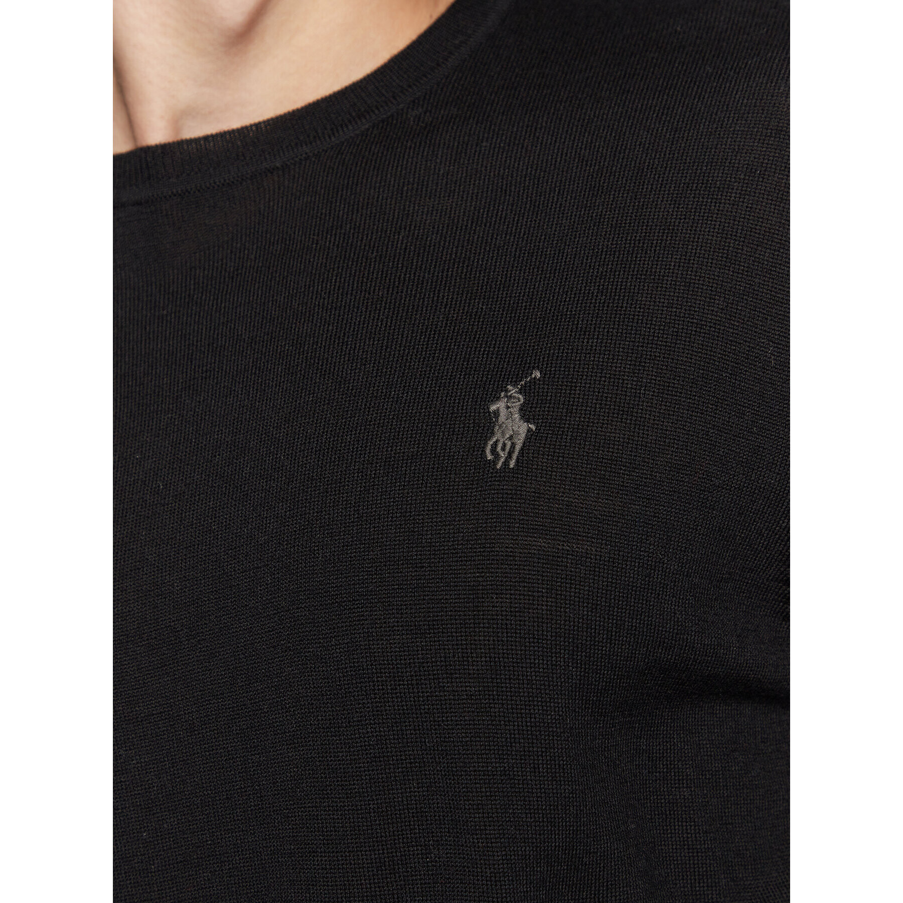 Polo Ralph Lauren Пуловер 710876846008 Черен Slim Fit - Pepit.bg