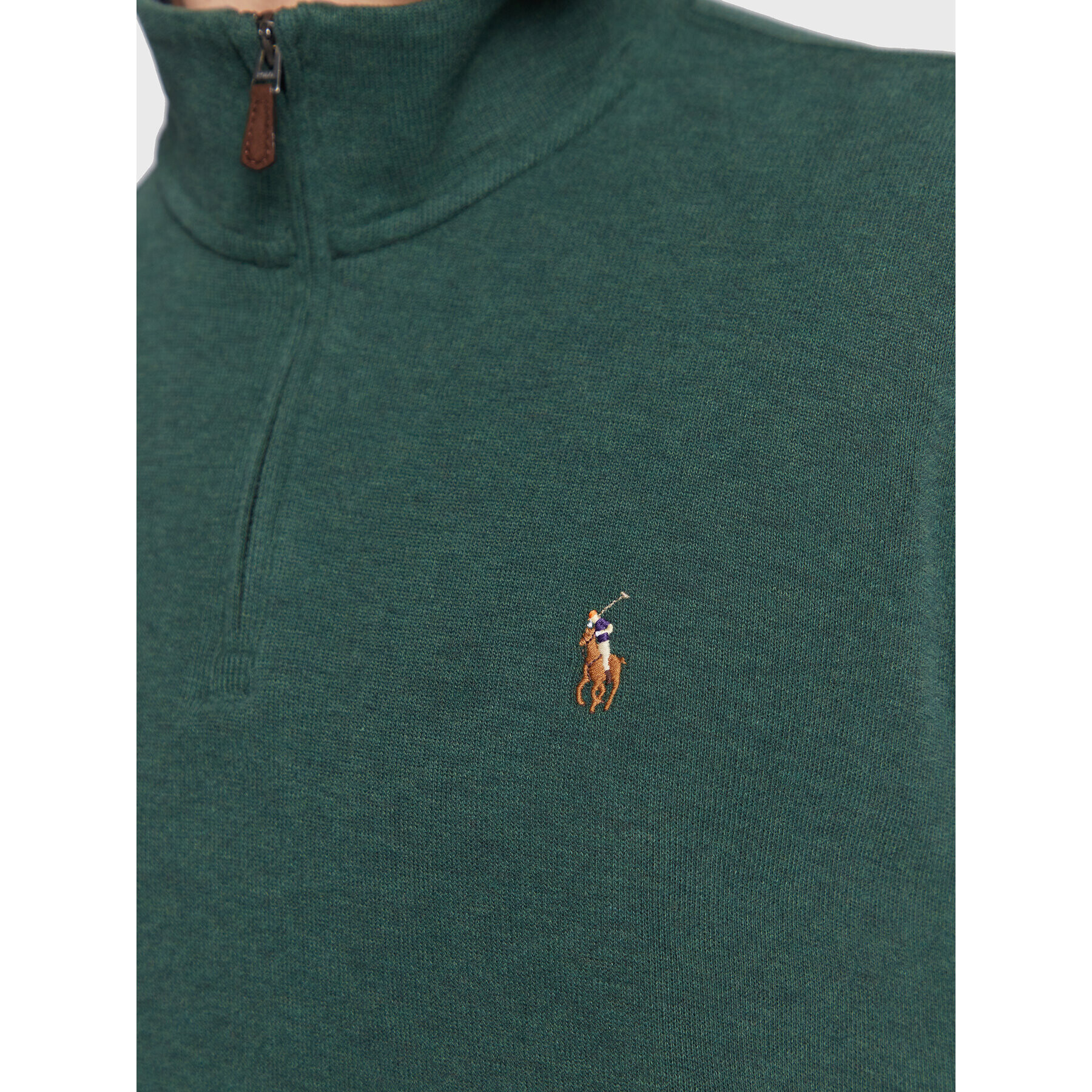 Polo Ralph Lauren Пуловер 710877001 Зелен Regular Fit - Pepit.bg