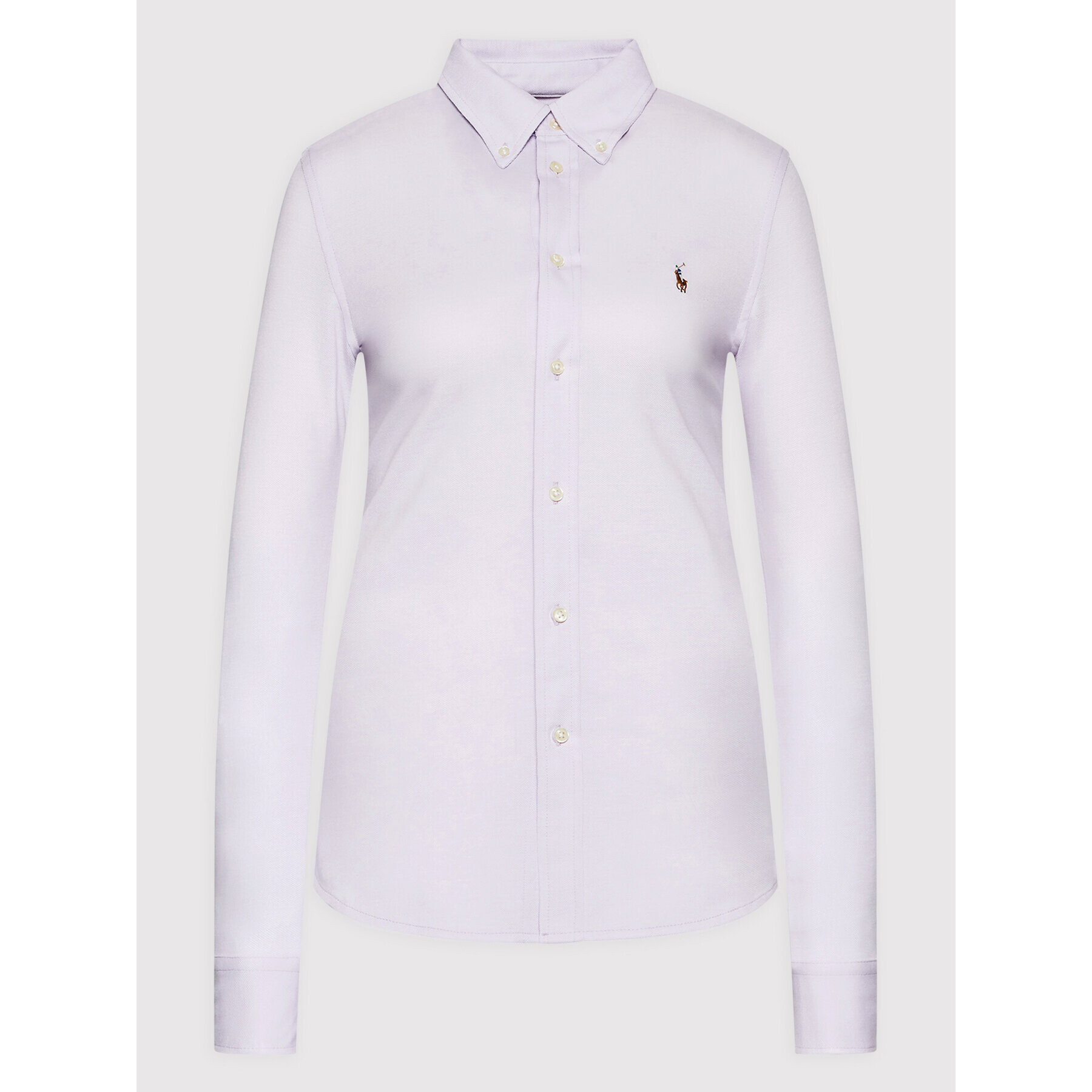 Polo Ralph Lauren Риза 211664427035 Виолетов Regular Fit - Pepit.bg