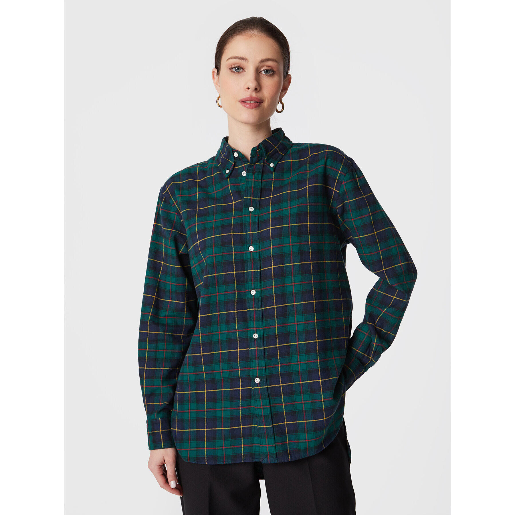 Polo Ralph Lauren Риза 211882031002 Зелен Regular Fit - Pepit.bg