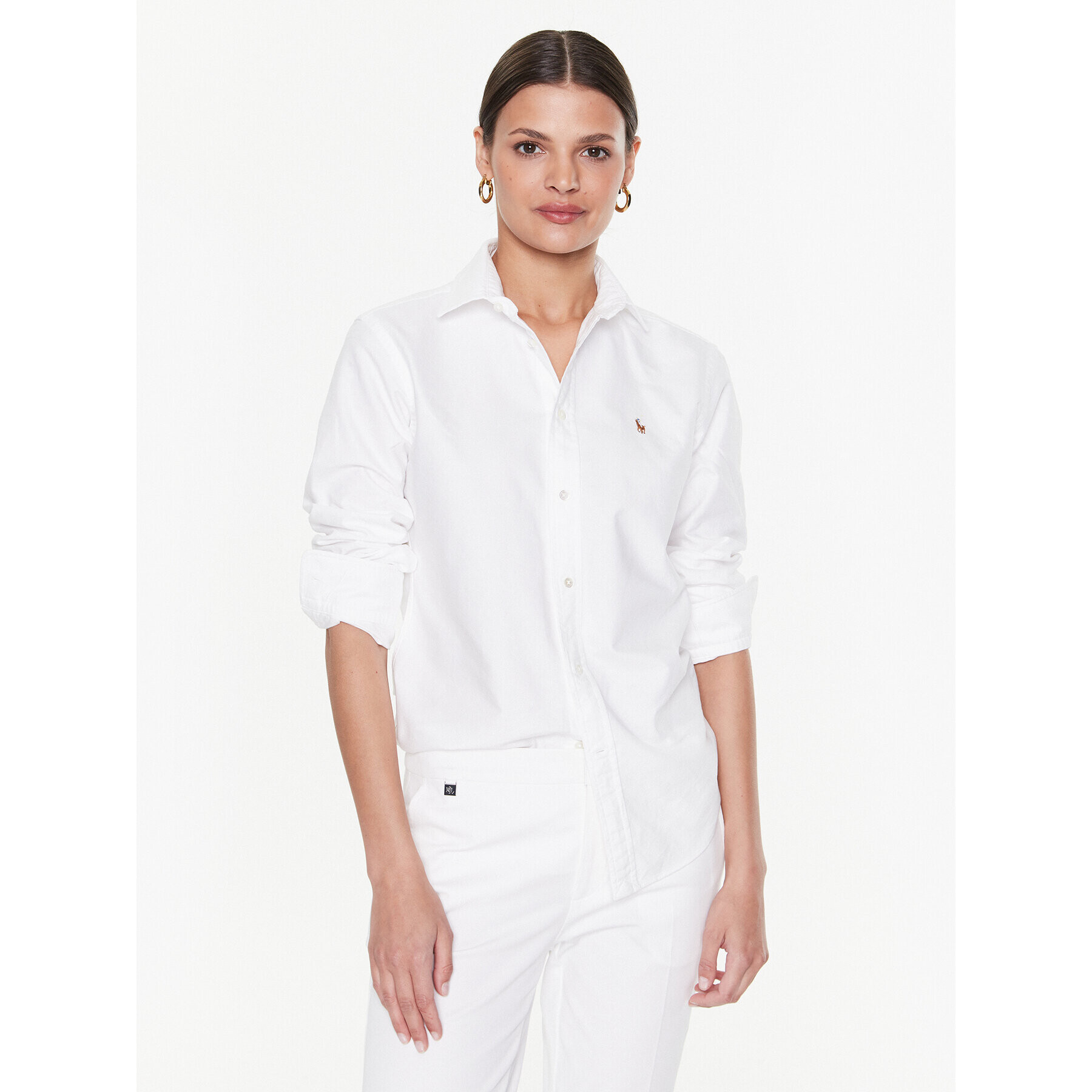 Polo Ralph Lauren Риза 211891377003 Бял Regular Fit - Pepit.bg