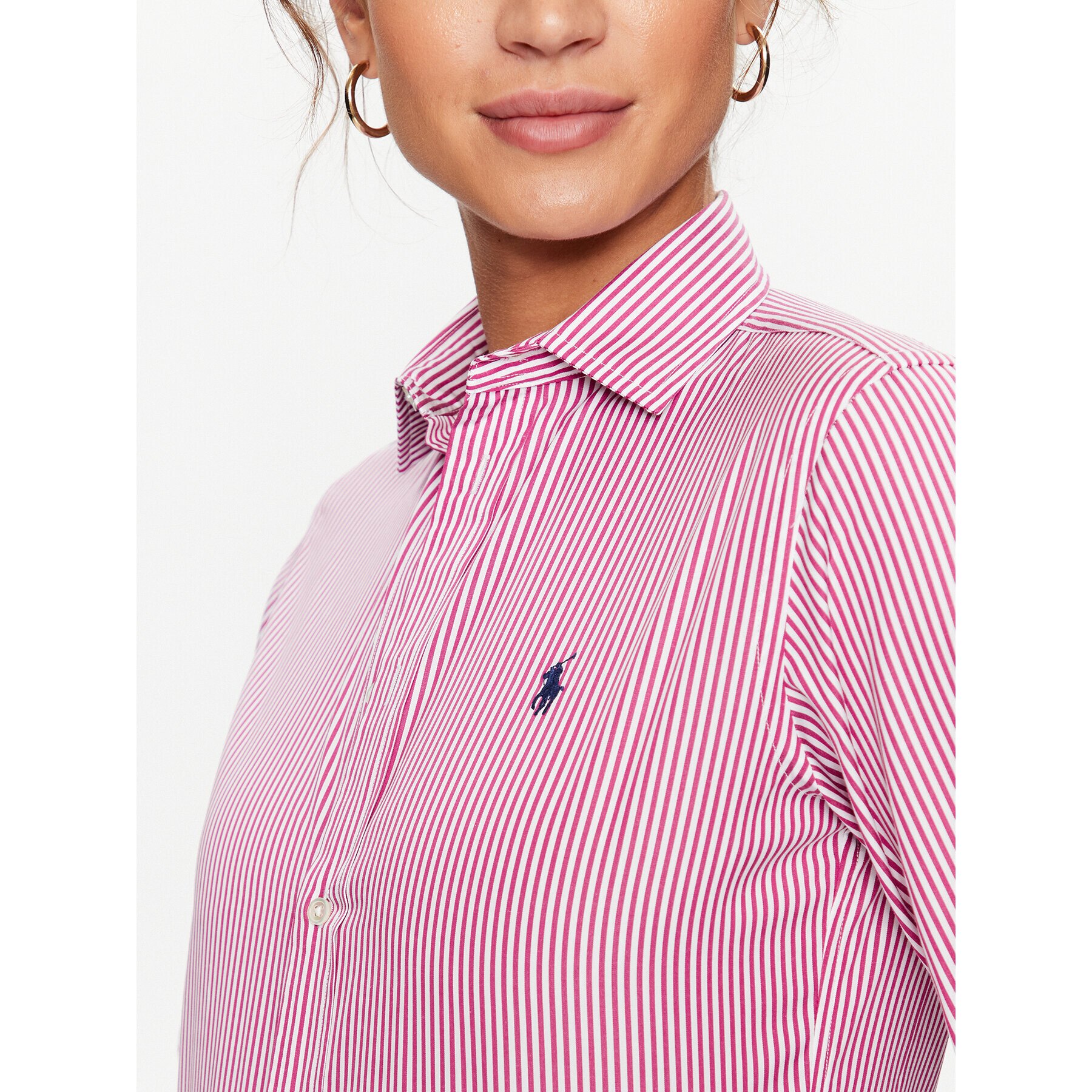 Polo Ralph Lauren Риза 211891379004 Розов Regular Fit - Pepit.bg