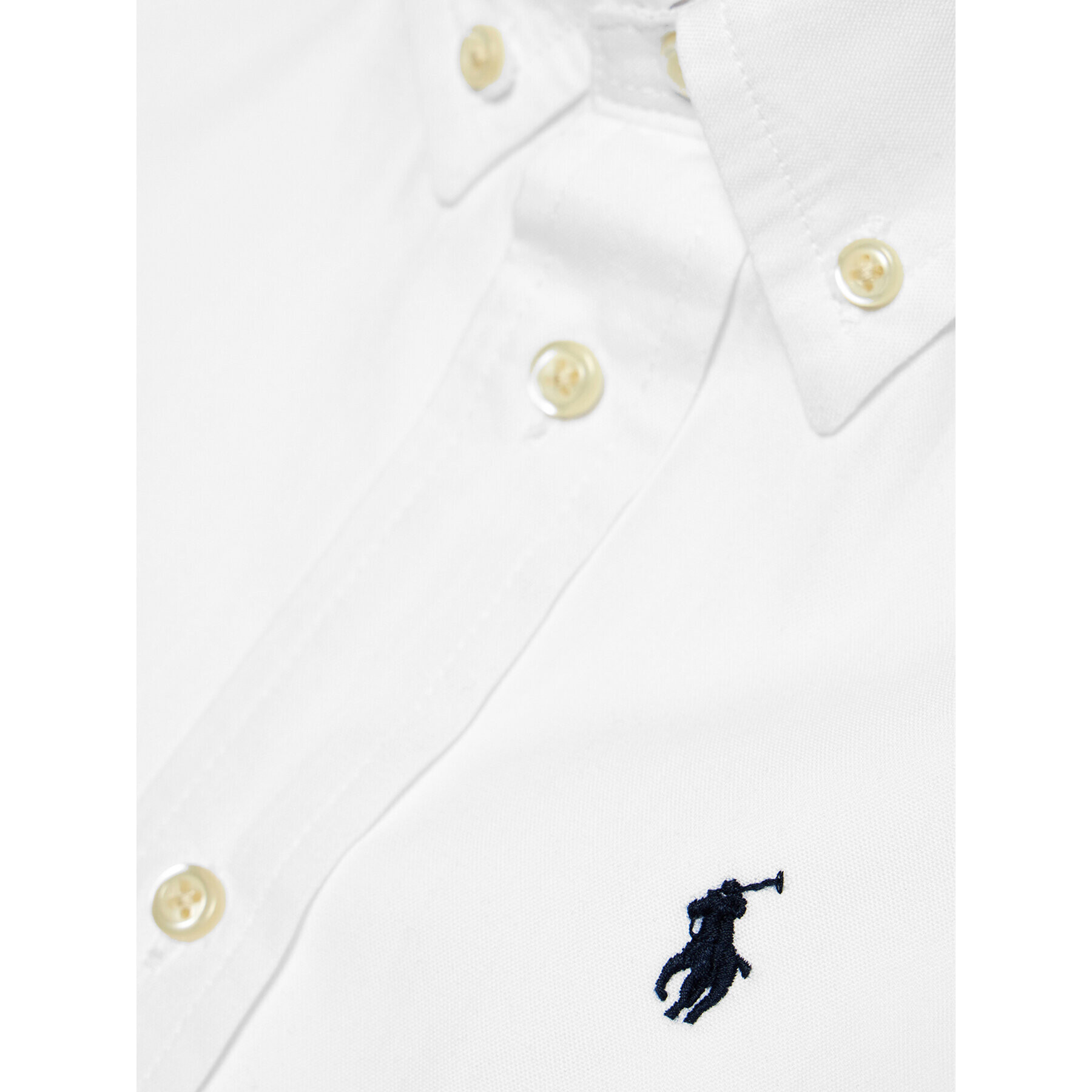 Polo Ralph Lauren Риза 321819238001 Бял Slim Fit - Pepit.bg