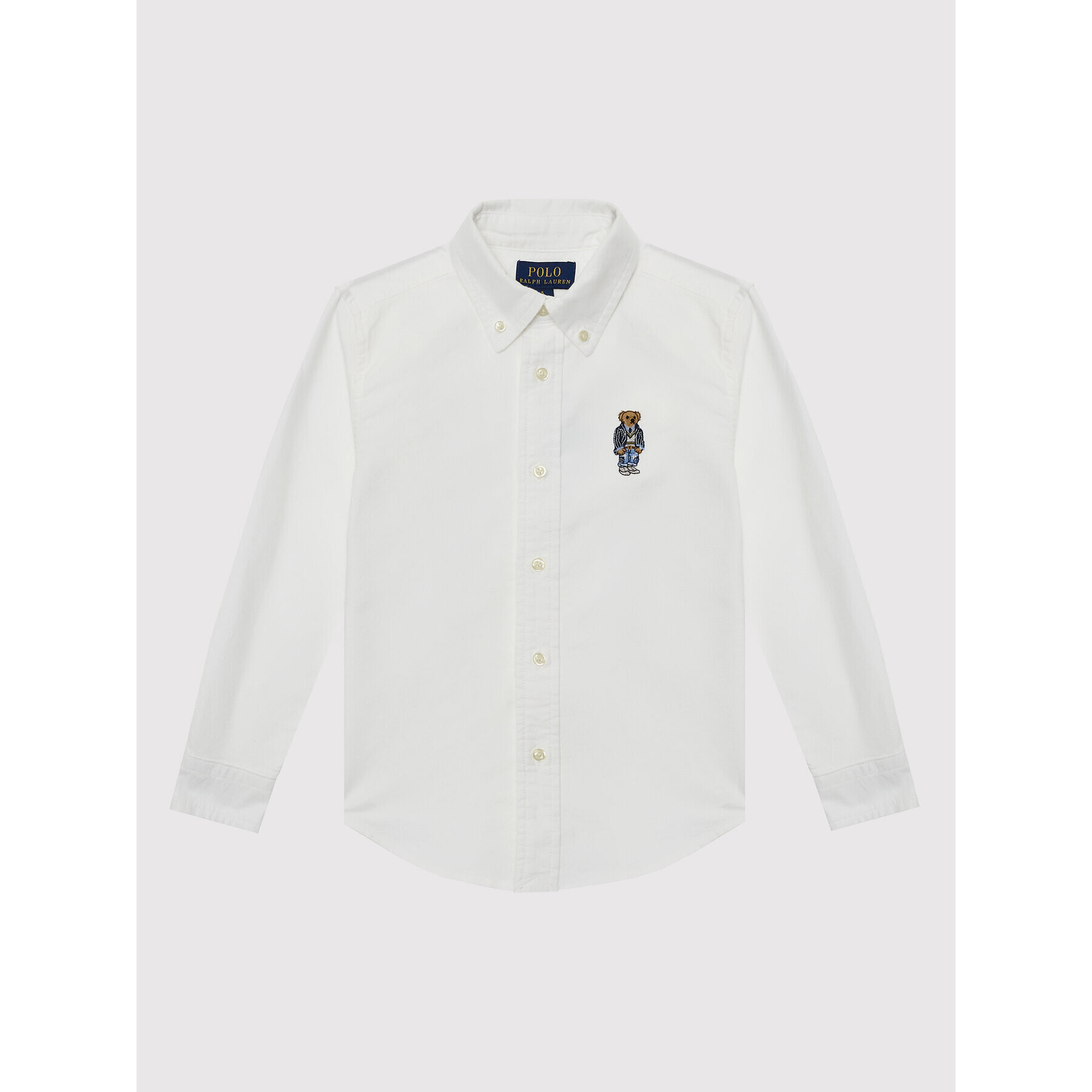 Polo Ralph Lauren Риза 323865267001 Бял Regular Fit - Pepit.bg